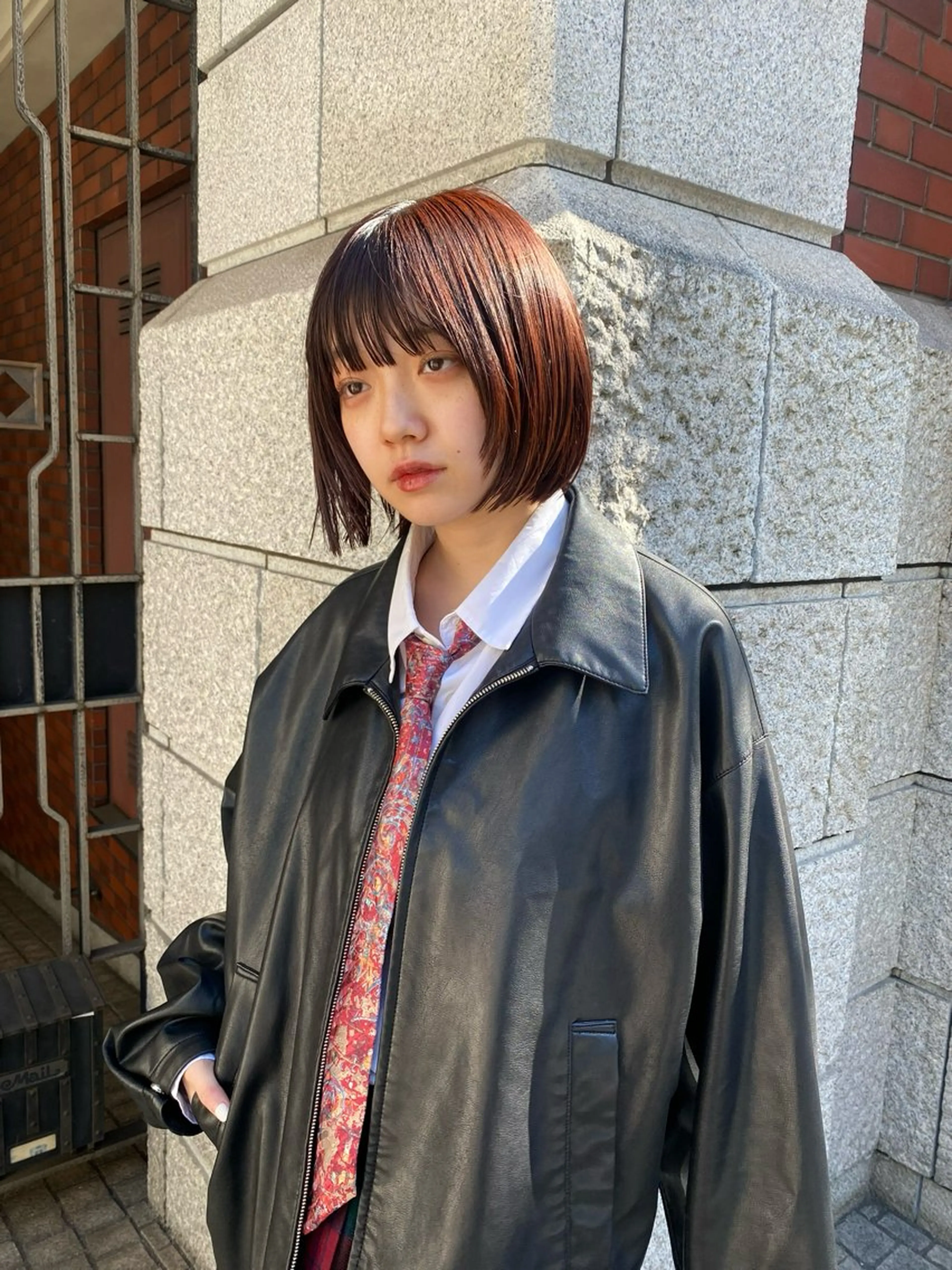 ショート ボブ ボブ/レイヤー /河内温太のヘアスタイル