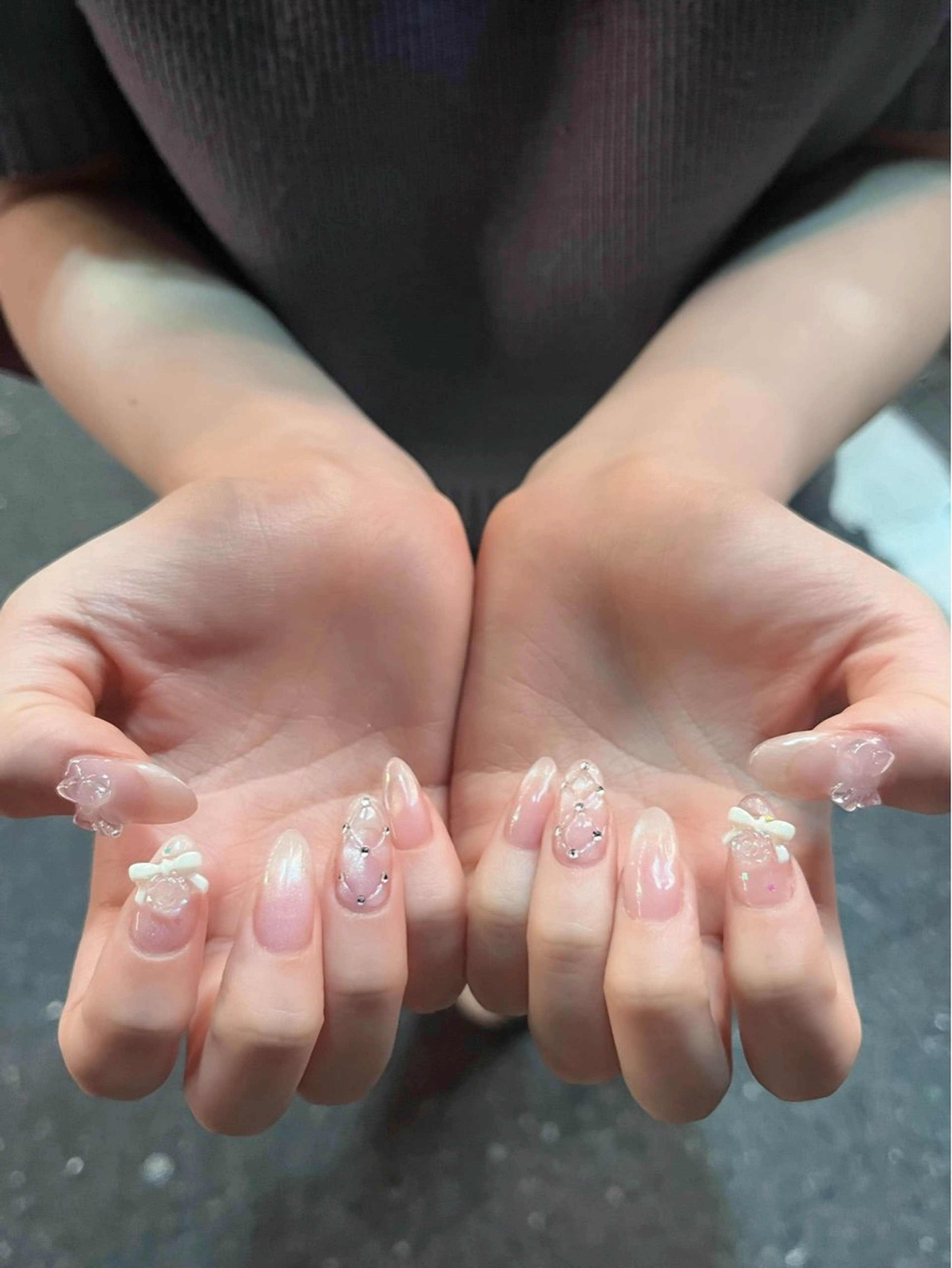 ネイル アートネイル ハンドネイル KOKONA 🎀のネイルデザイン