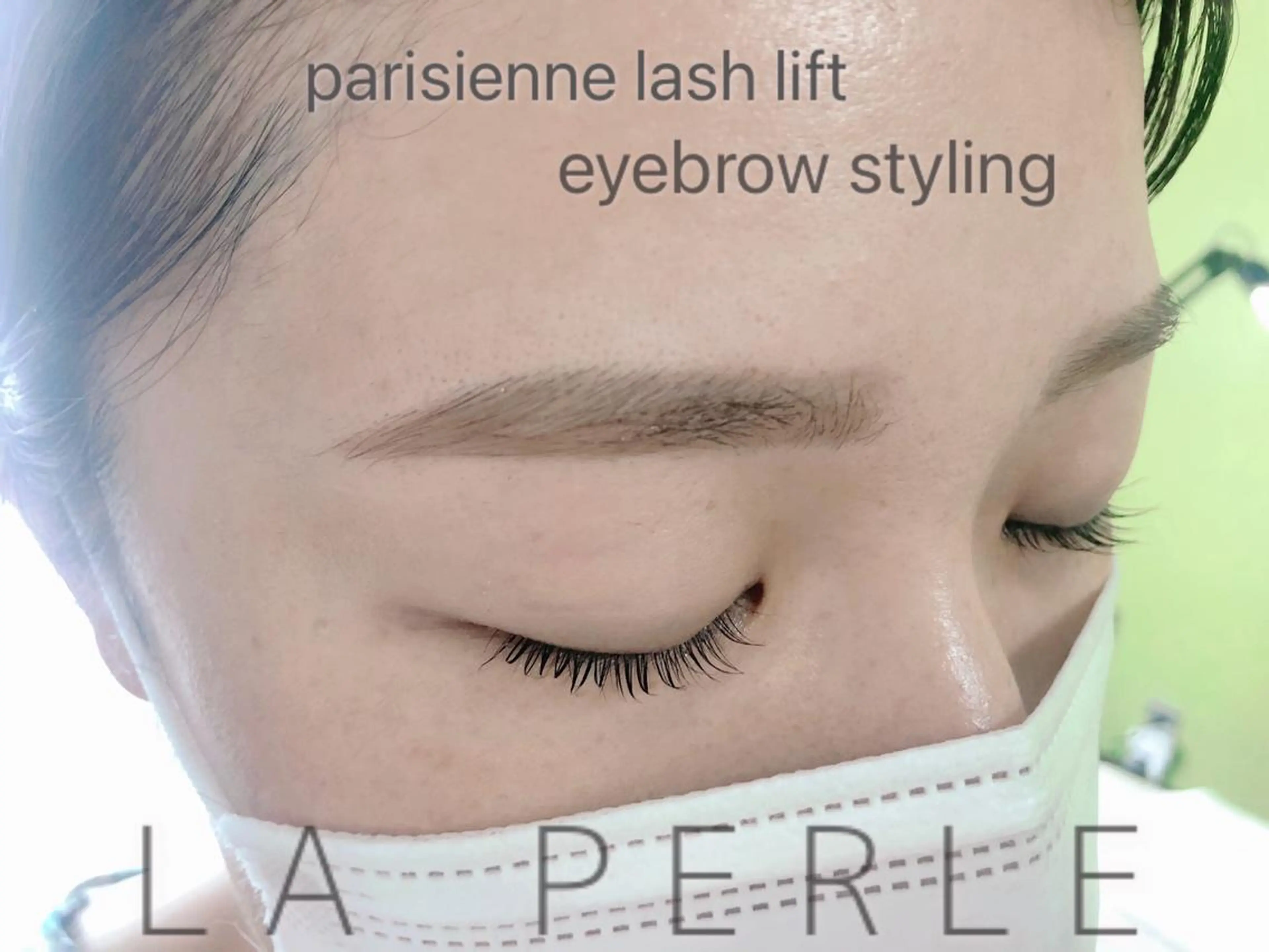 マツエク・マツパ パリジェンヌラッシュリフト マツパ LA PERLE所属・LA PERLEのマツエク・マツパデザイン