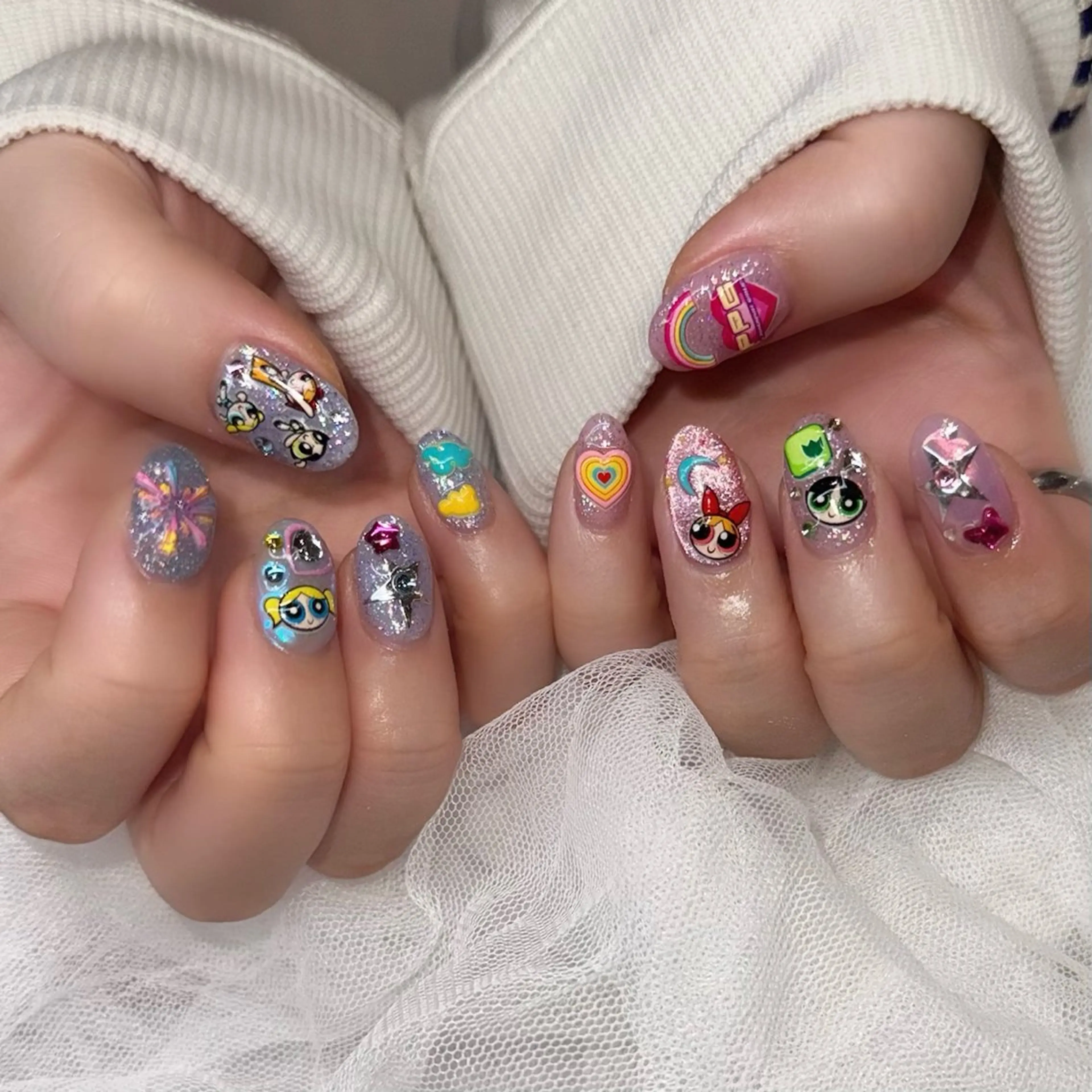 ネイル ハンドネイル 新井 ひなののネイルデザイン