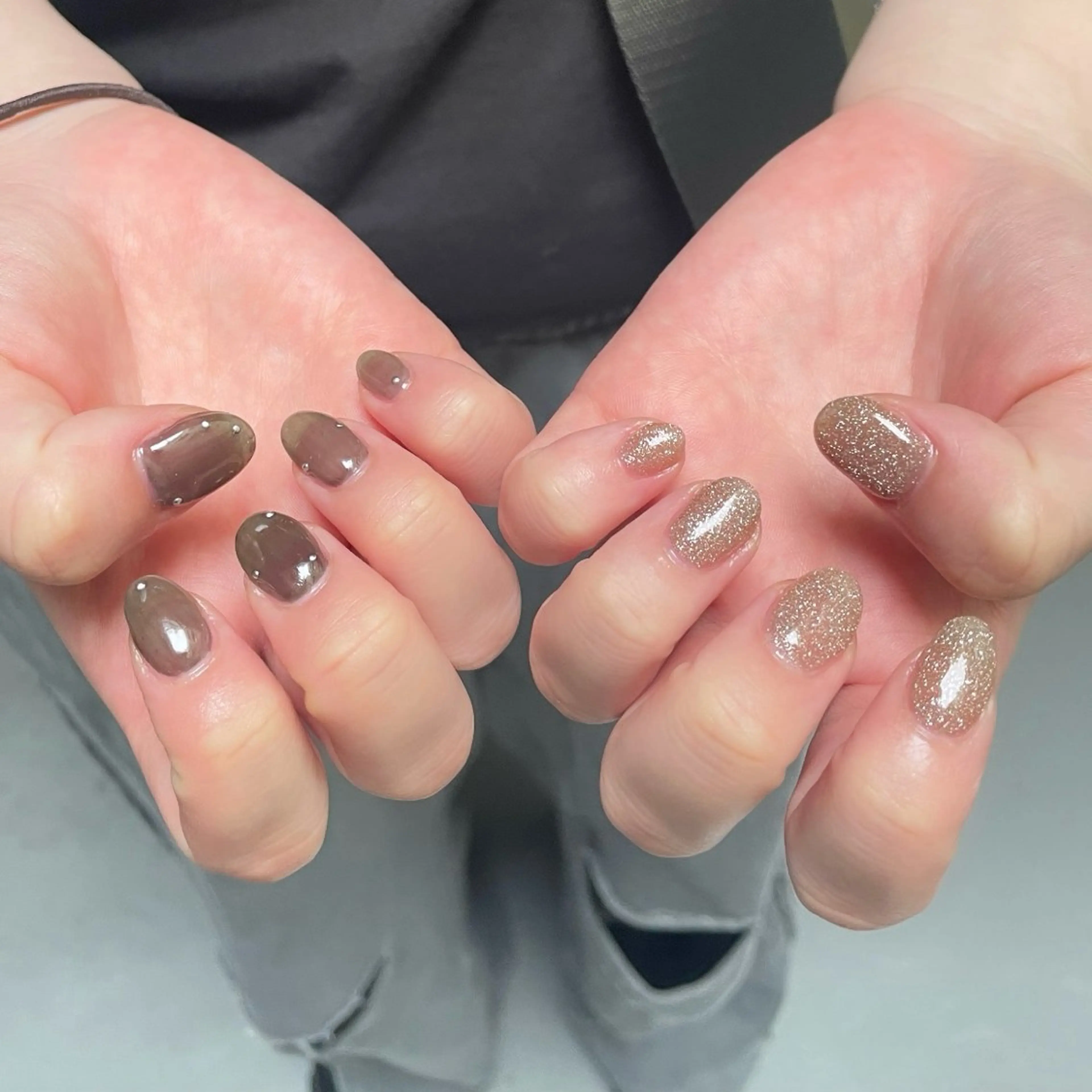 ネイル ラメ(グリッター) ハンドネイル IROHA NAIL nanaのネイルデザイン