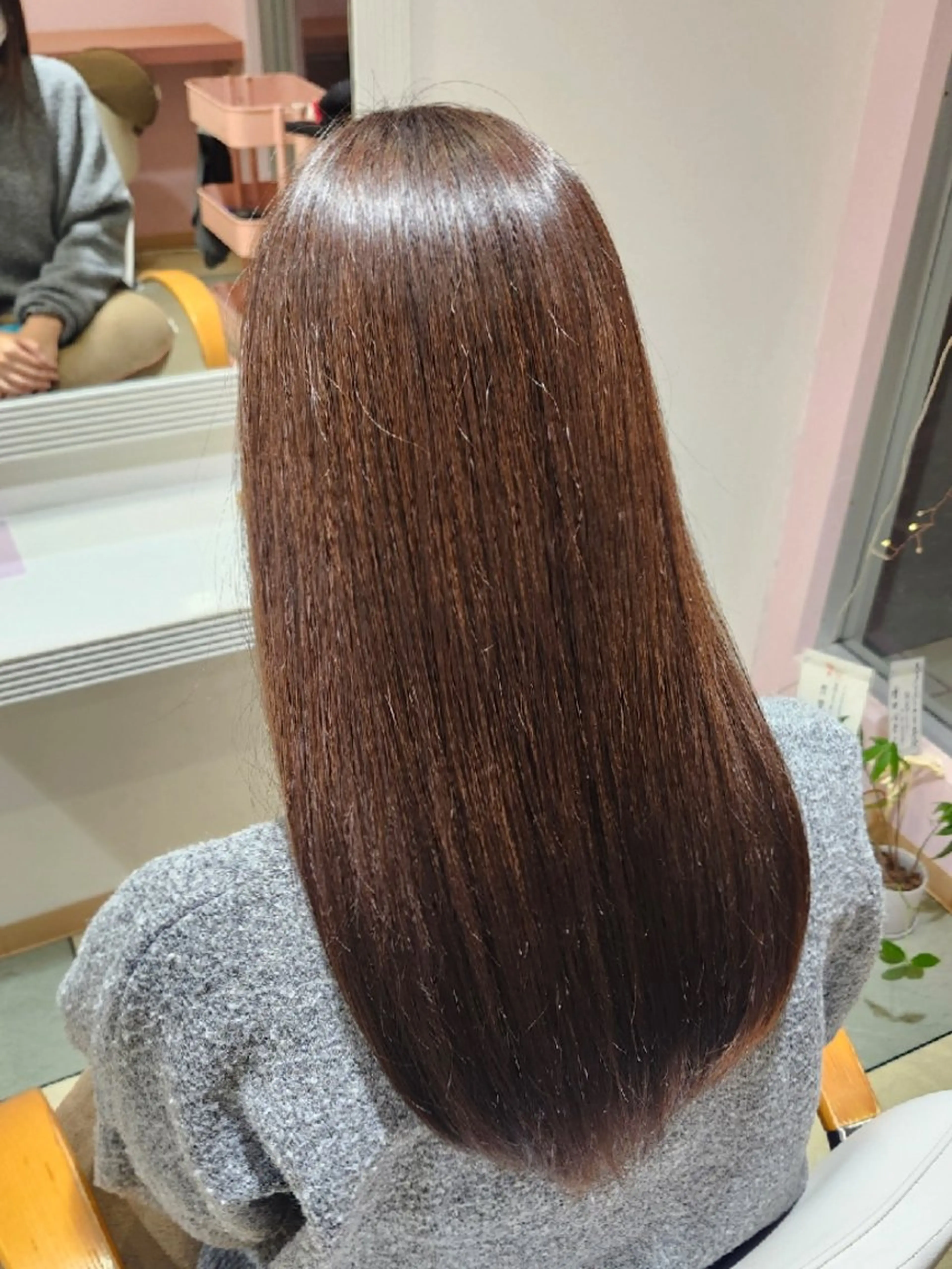 ロング 暖色カラー/髪質改善 /メンズ🧡莉南のヘアスタイル