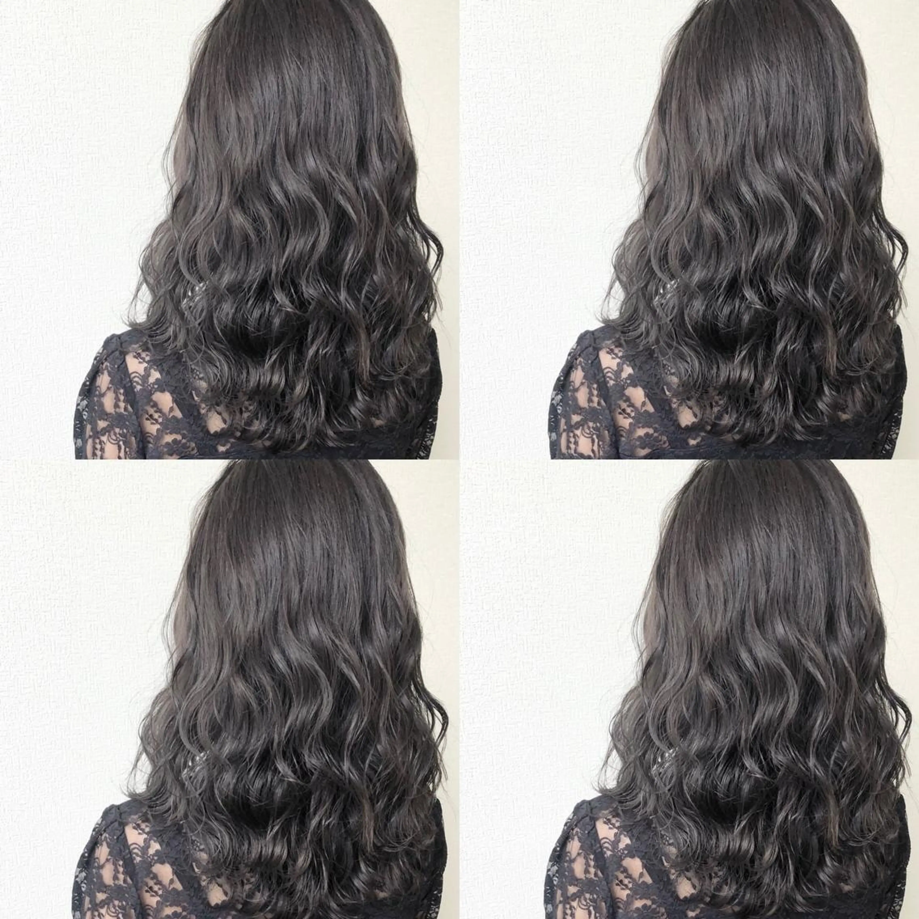 ロング カラー ヘアカラー Hanna by W_SALONのヘアスタイル