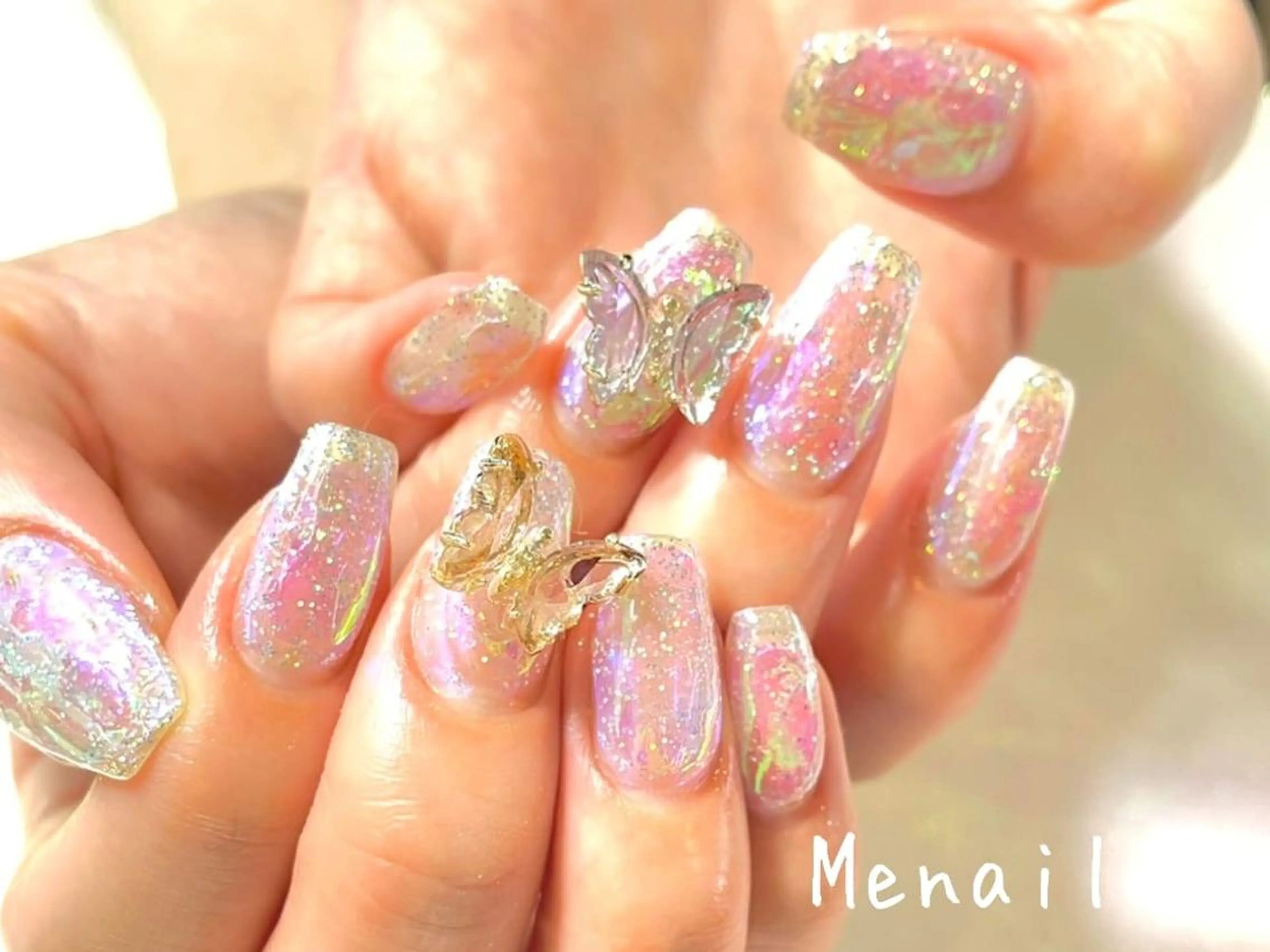 ネイル Menail心斎橋筋 ギャル×韓国🇰🇷のネイルデザイン