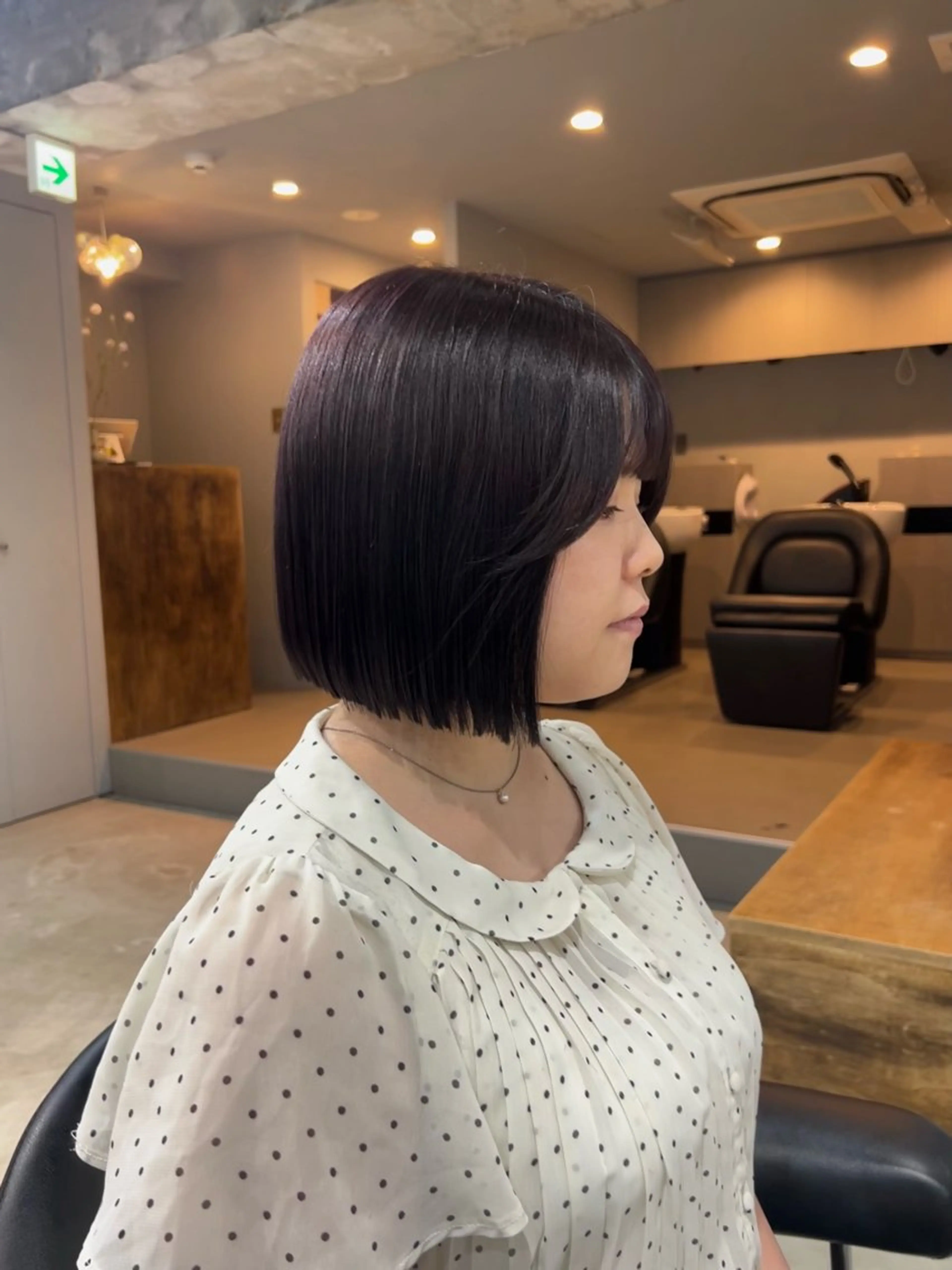 ショート カラー ヘアカラー トリートメント 【arc】akane オリーブ/ベージュのヘアスタイル