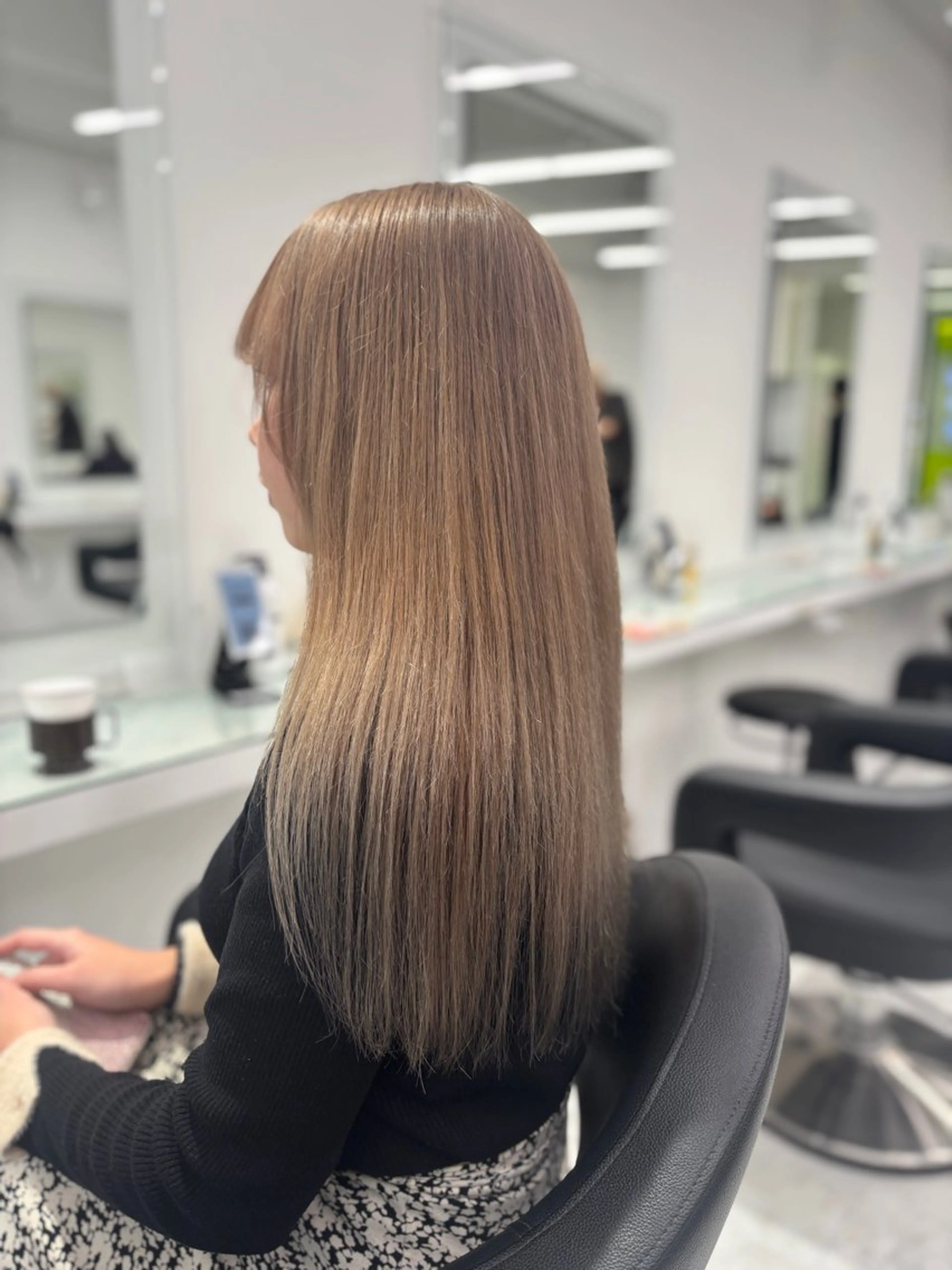 ロング カラー 💖ミルクティー💖 あかり💖のヘアスタイル