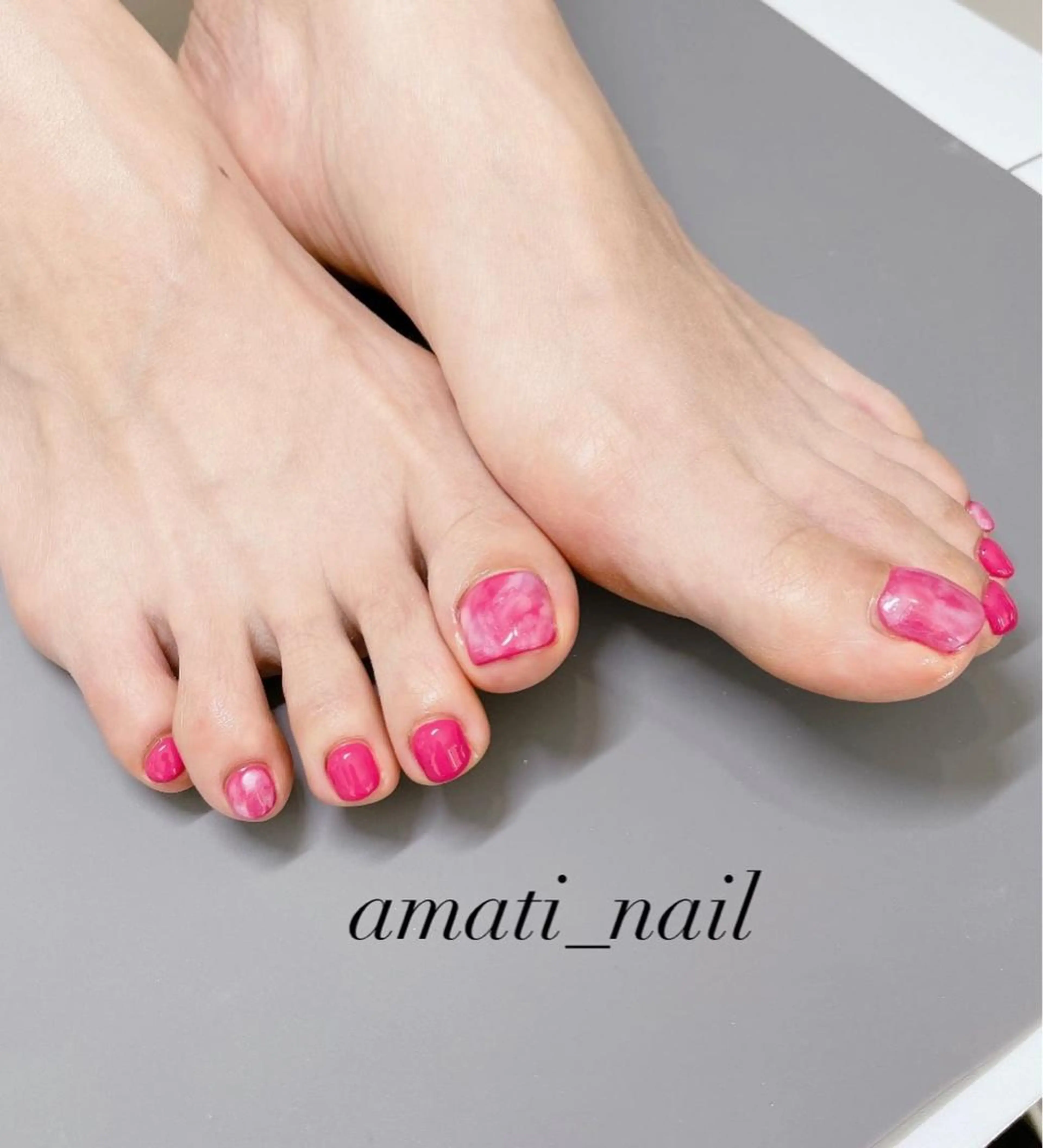 ネイル ミラーネイル ニュアンスネイル ワンカラーネイル amati_nail TAKAKOのネイルデザイン