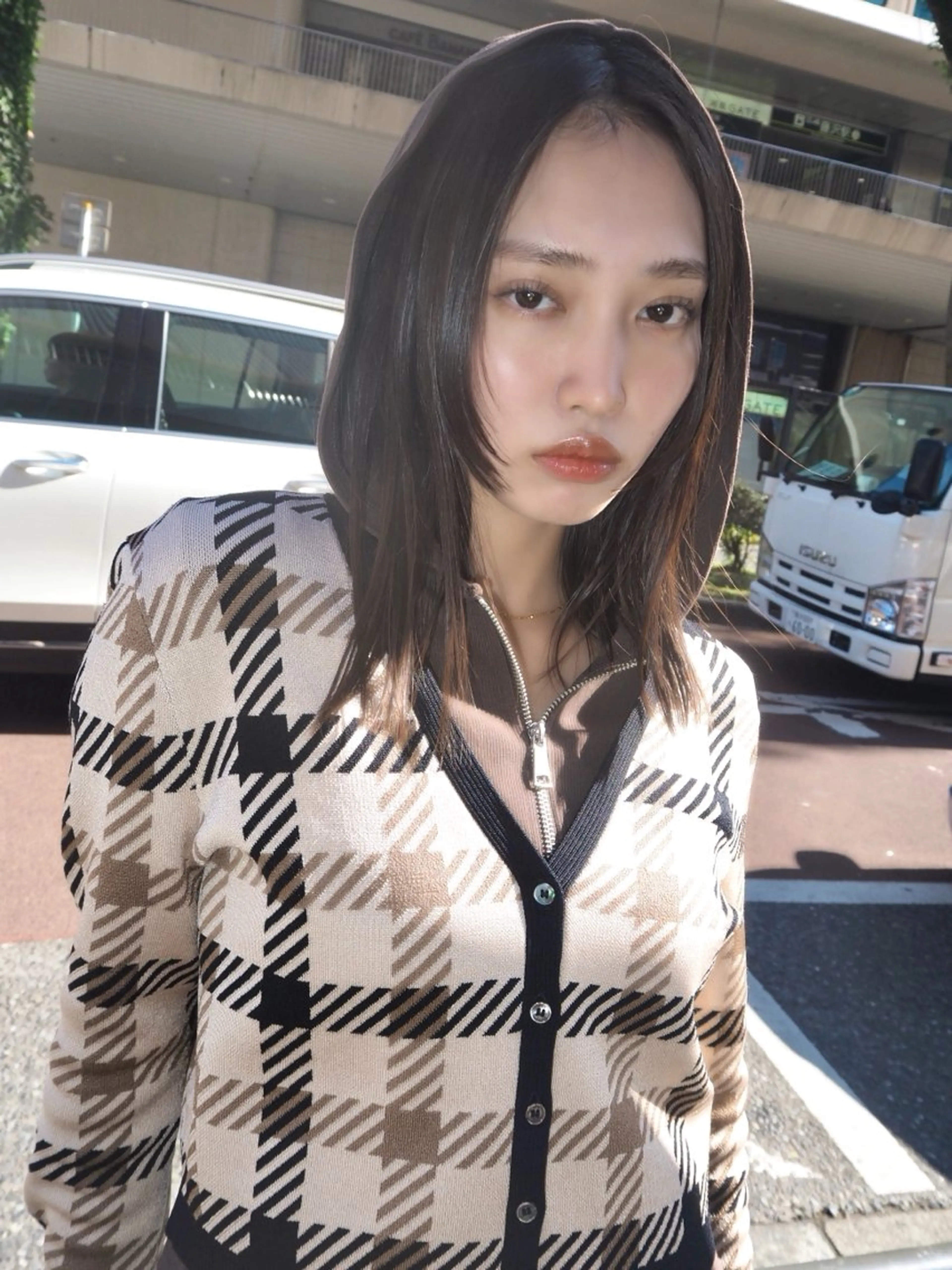 セミロング カット トリートメント レイヤーカット/ Riku🪐のヘアスタイル