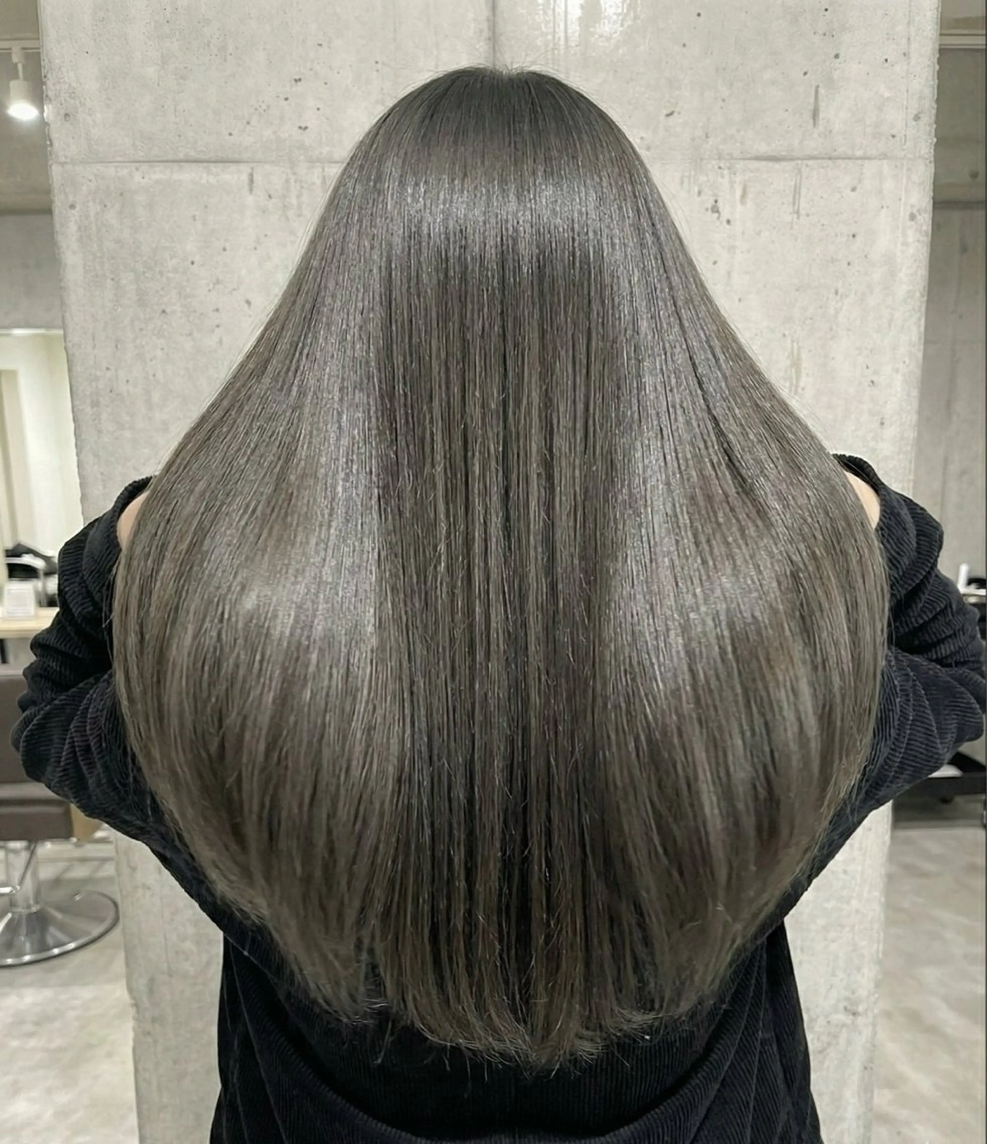 カット×クオルシアカラー×ケアプロtrの写真