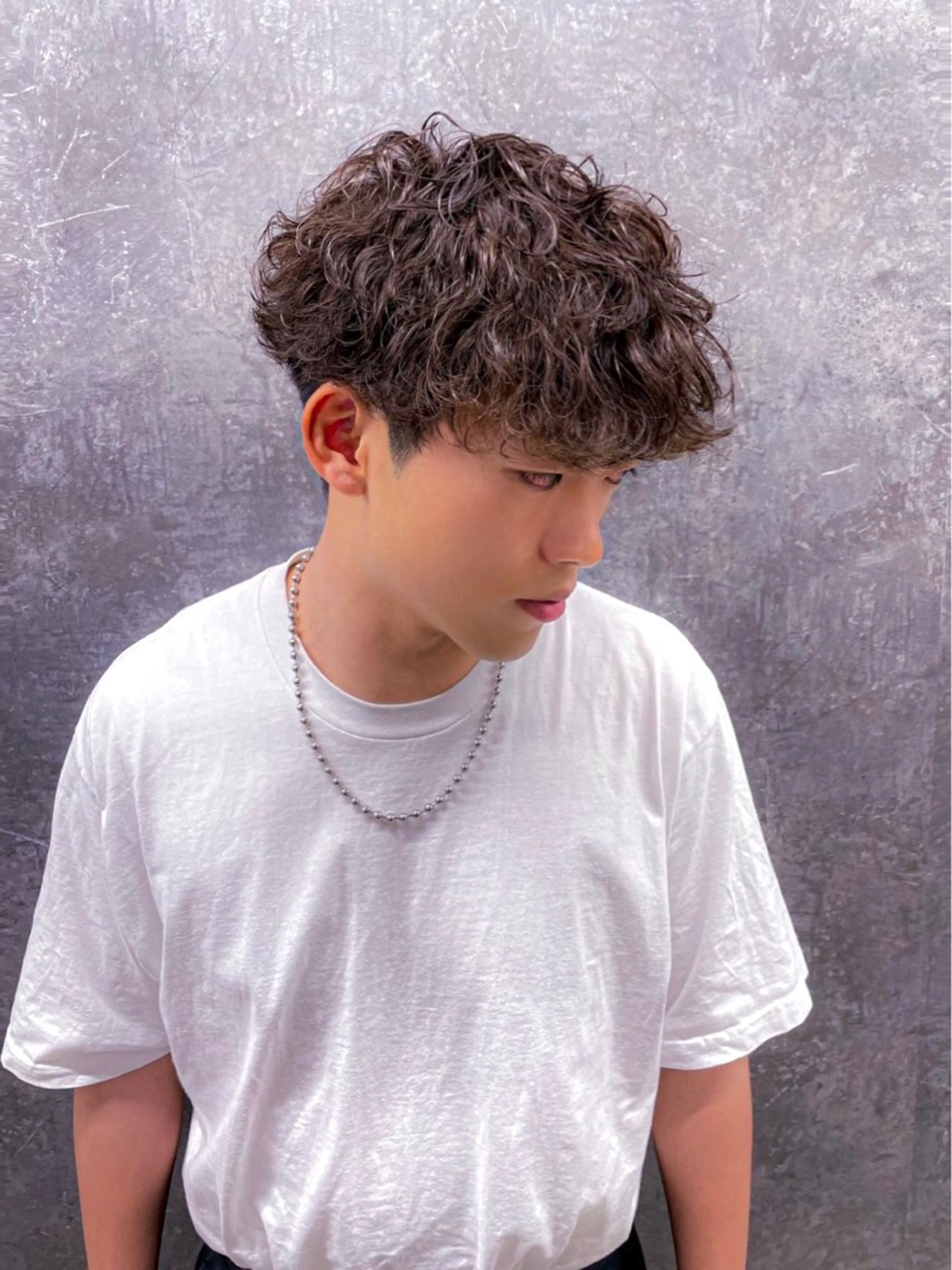 パーマ メンズ カット パーマ 💈メッシュパーマ 特化💈ユウマ💈のヘアスタイル