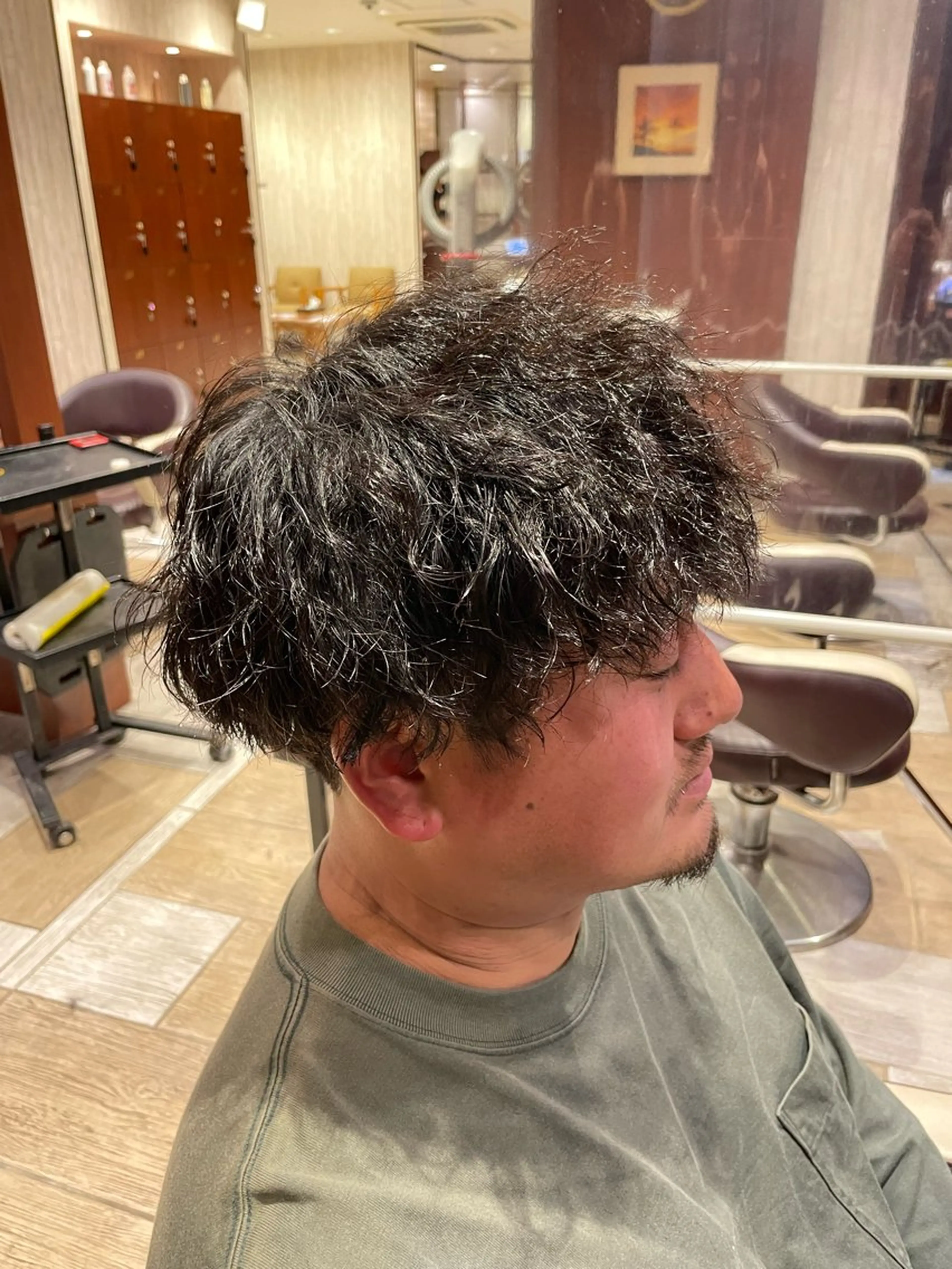 パーマ メンズ EARTH菊名店👾 ひらのすぐるのヘアスタイル