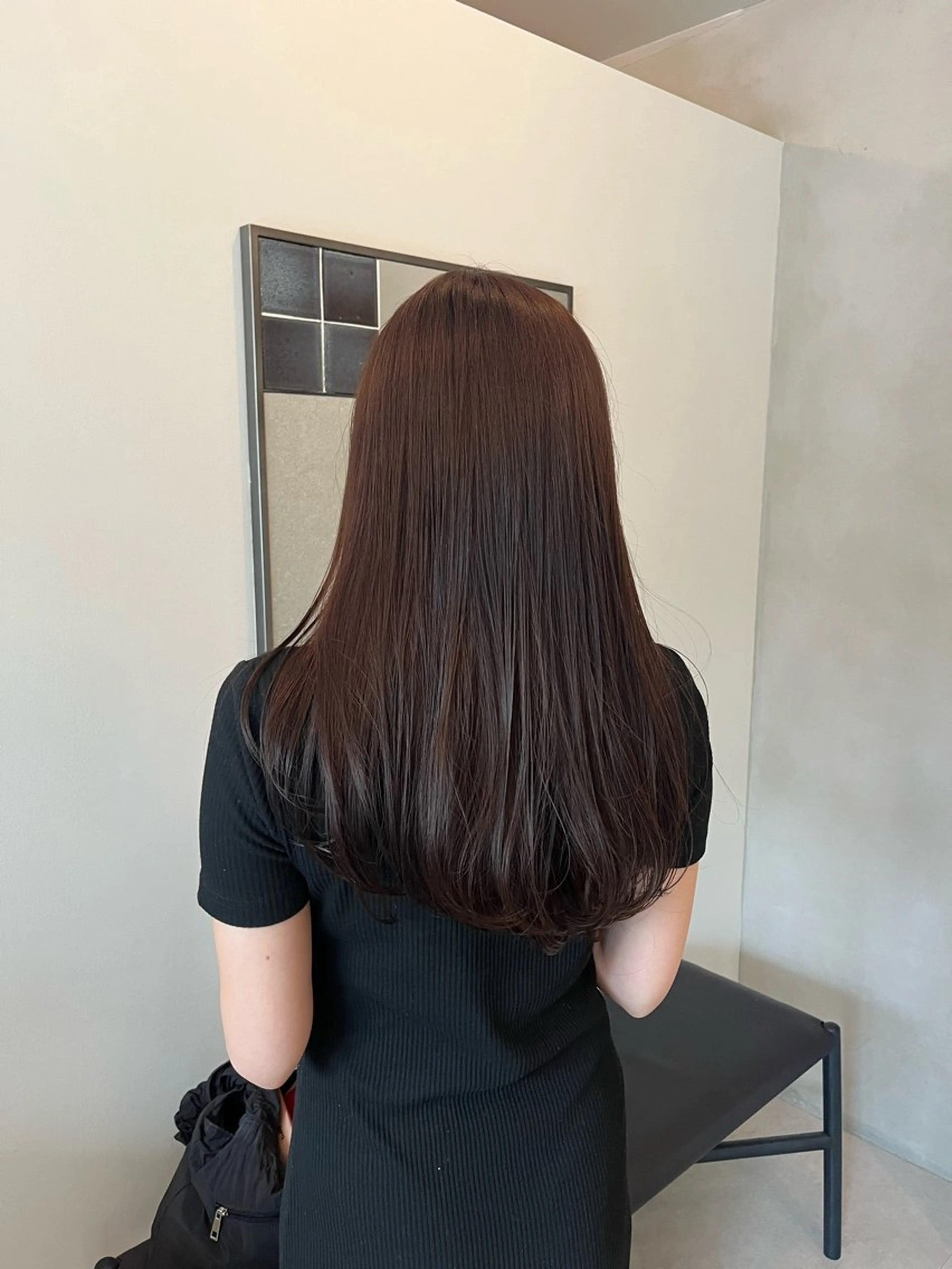 カラー ラベンダーカラー 彩葉/カットモデル 伏見・栄のヘアスタイル