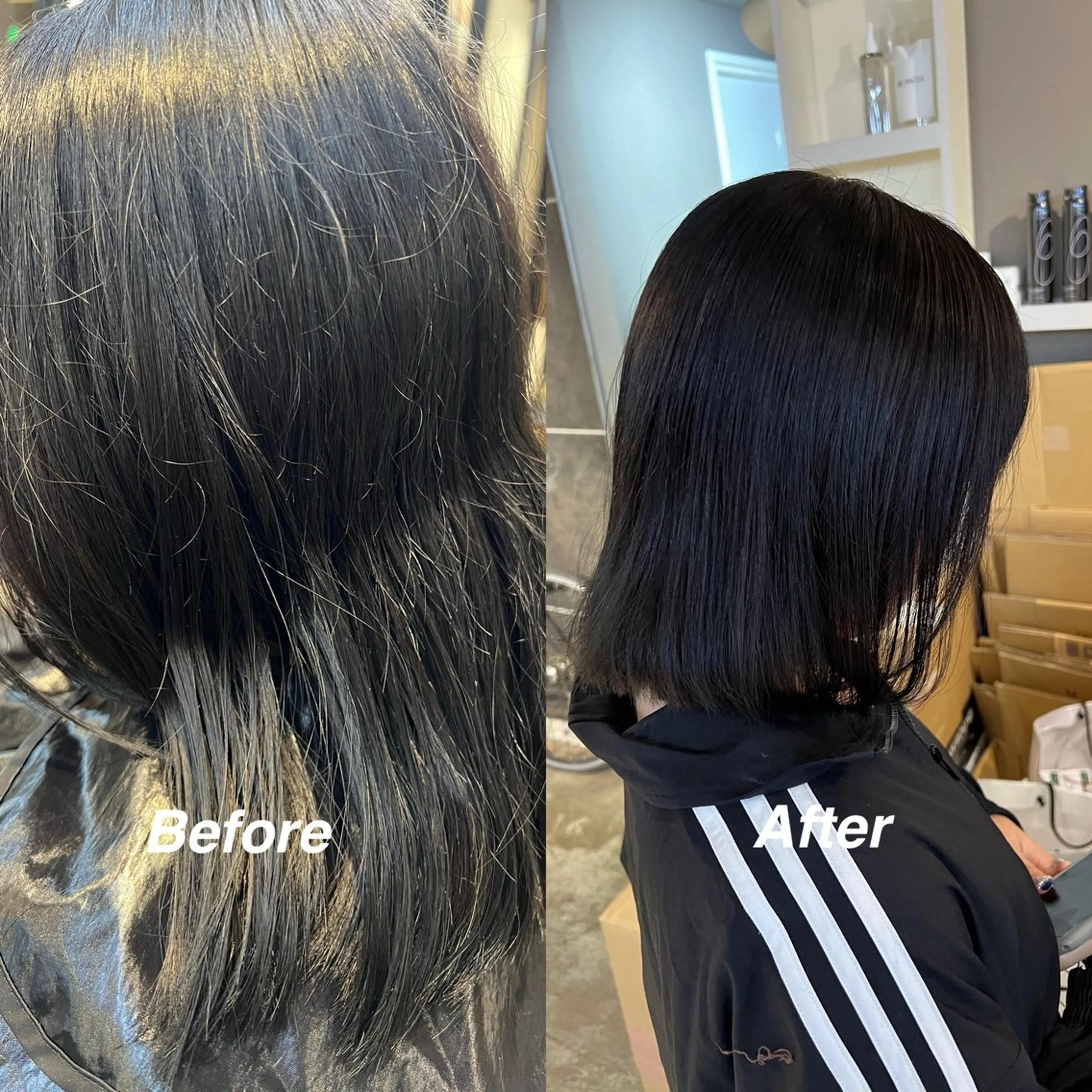 ミディアム ボブ daiki 原宿のヘアスタイル