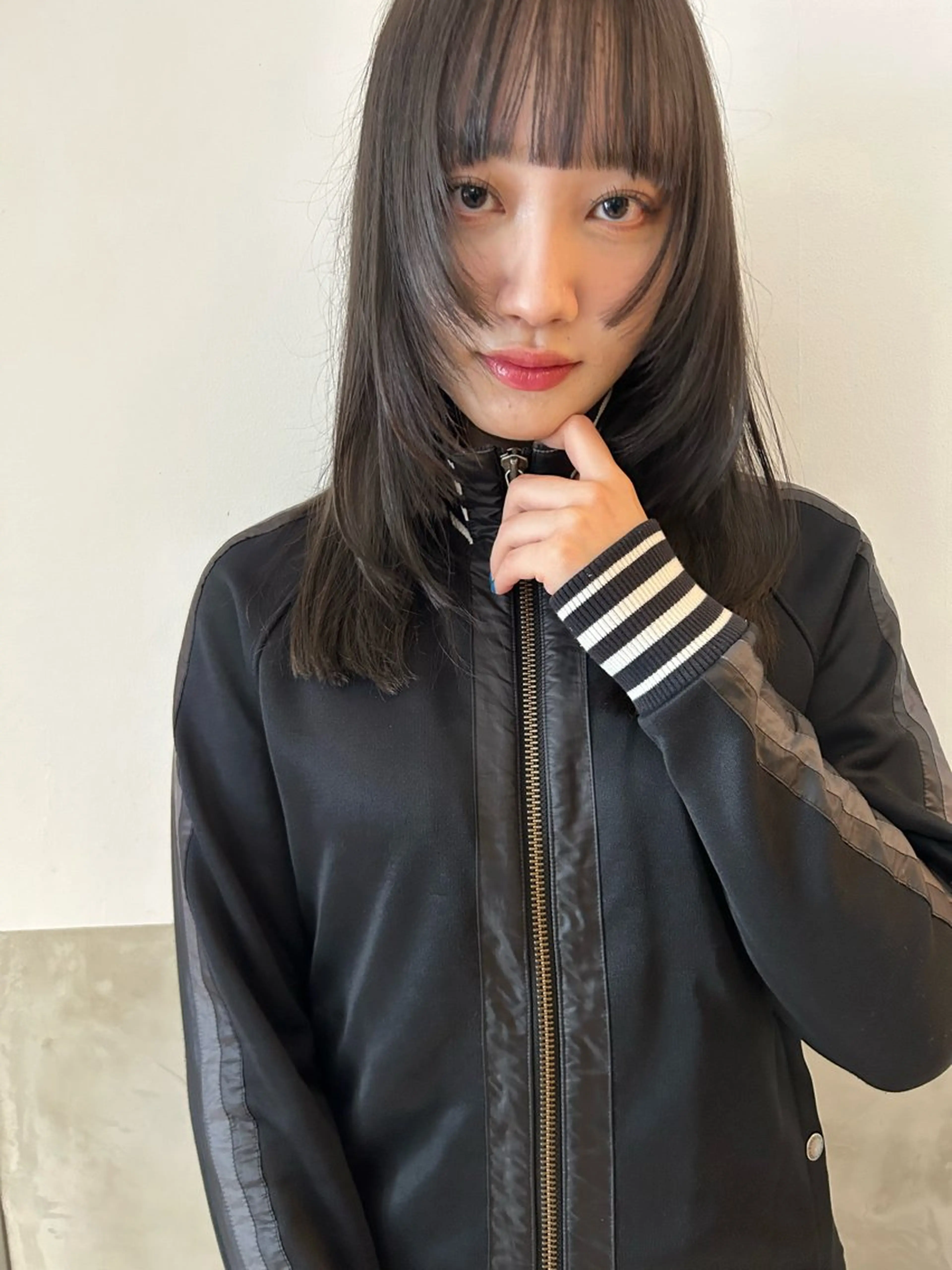 セミロング カラー カット ヘアカラー トリートメント Pia hair Design Yakuin所属・Pia ツボイ ケイタのヘアスタイル