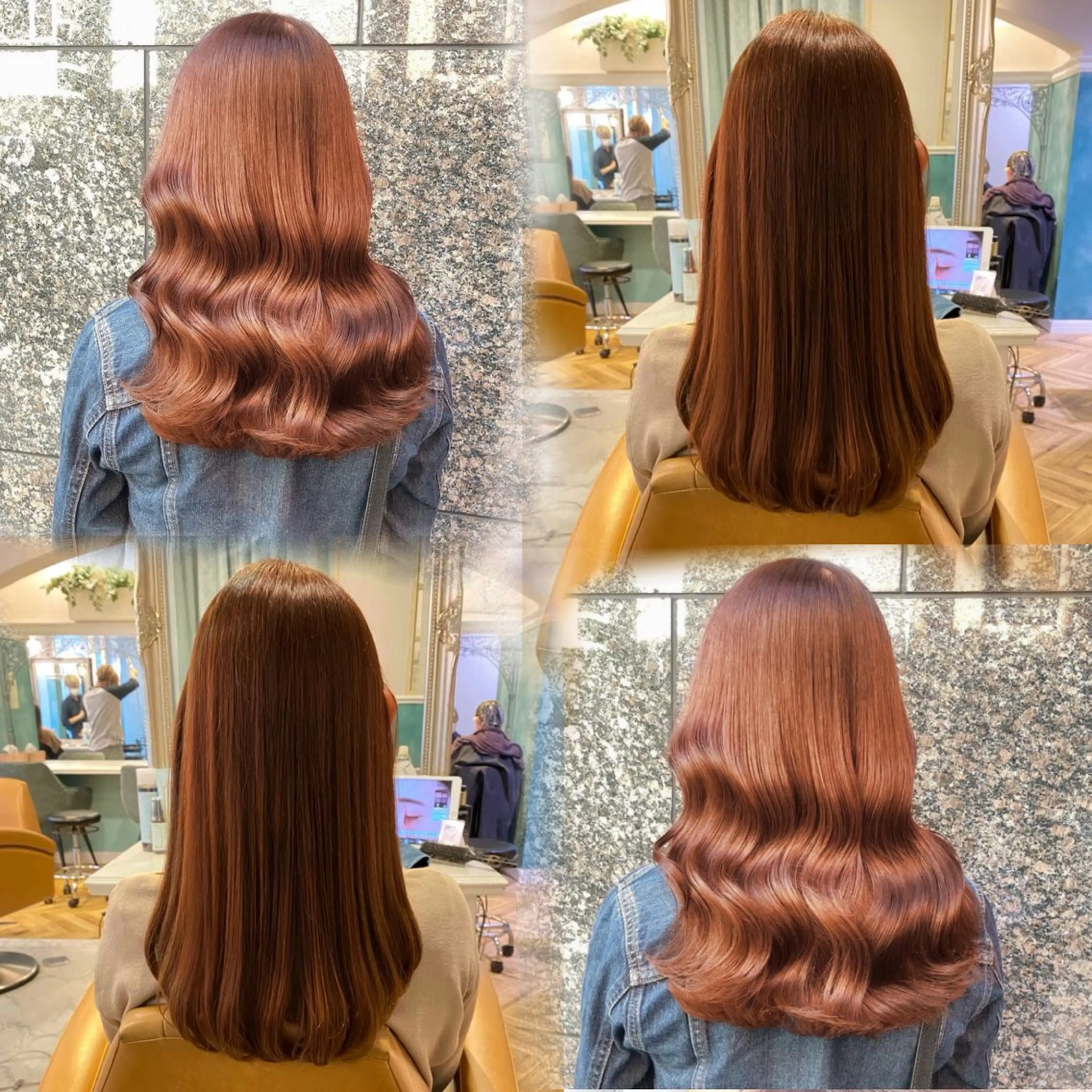 ロング カラー ヘアカラー トリートメント カット縮毛モデル募集 hina🪐˚✧₊⁎のヘアスタイル