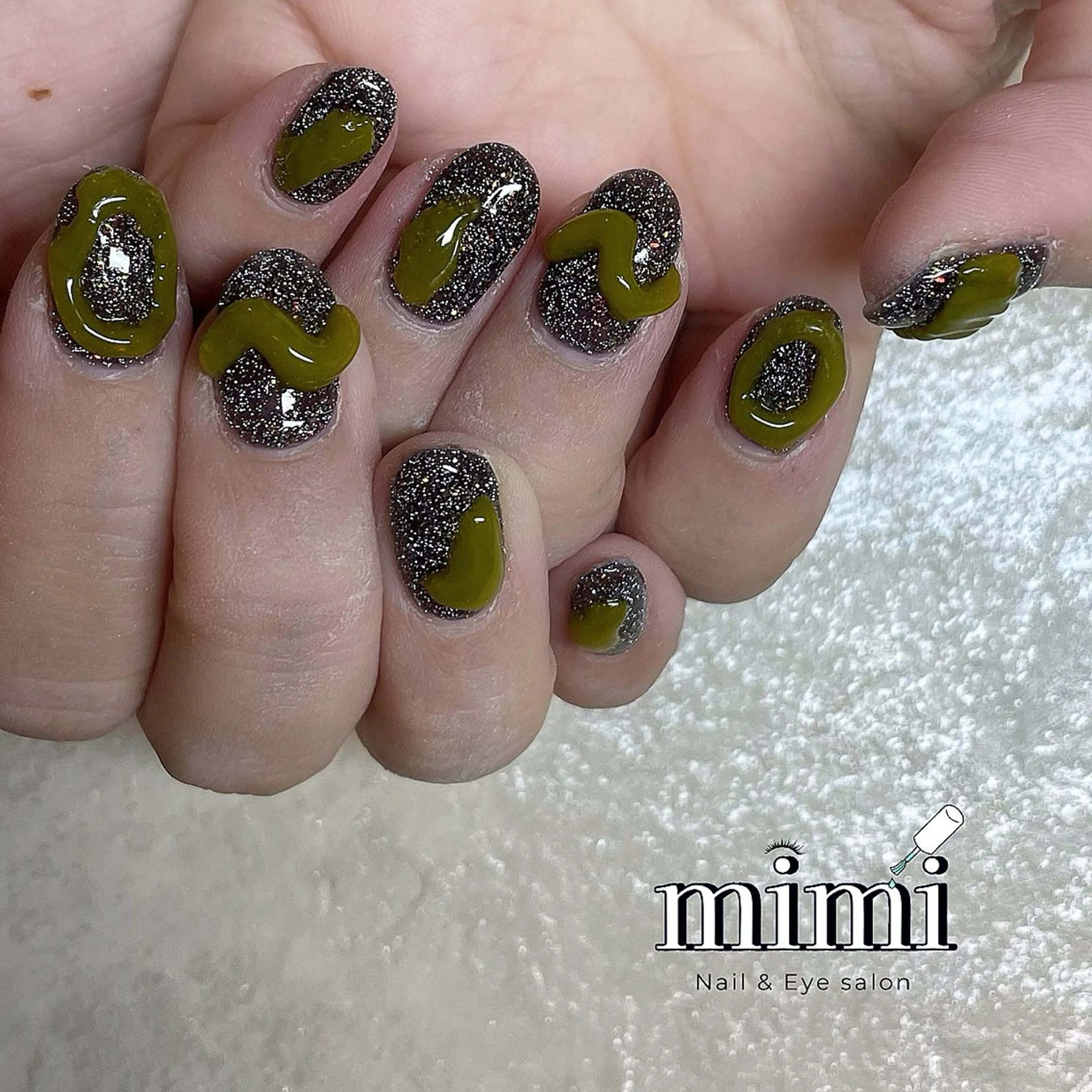 ネイル フラッシュネイル ジェルネイル 持ち込み ハンドネイル Nail&Eye mimiのネイルデザイン