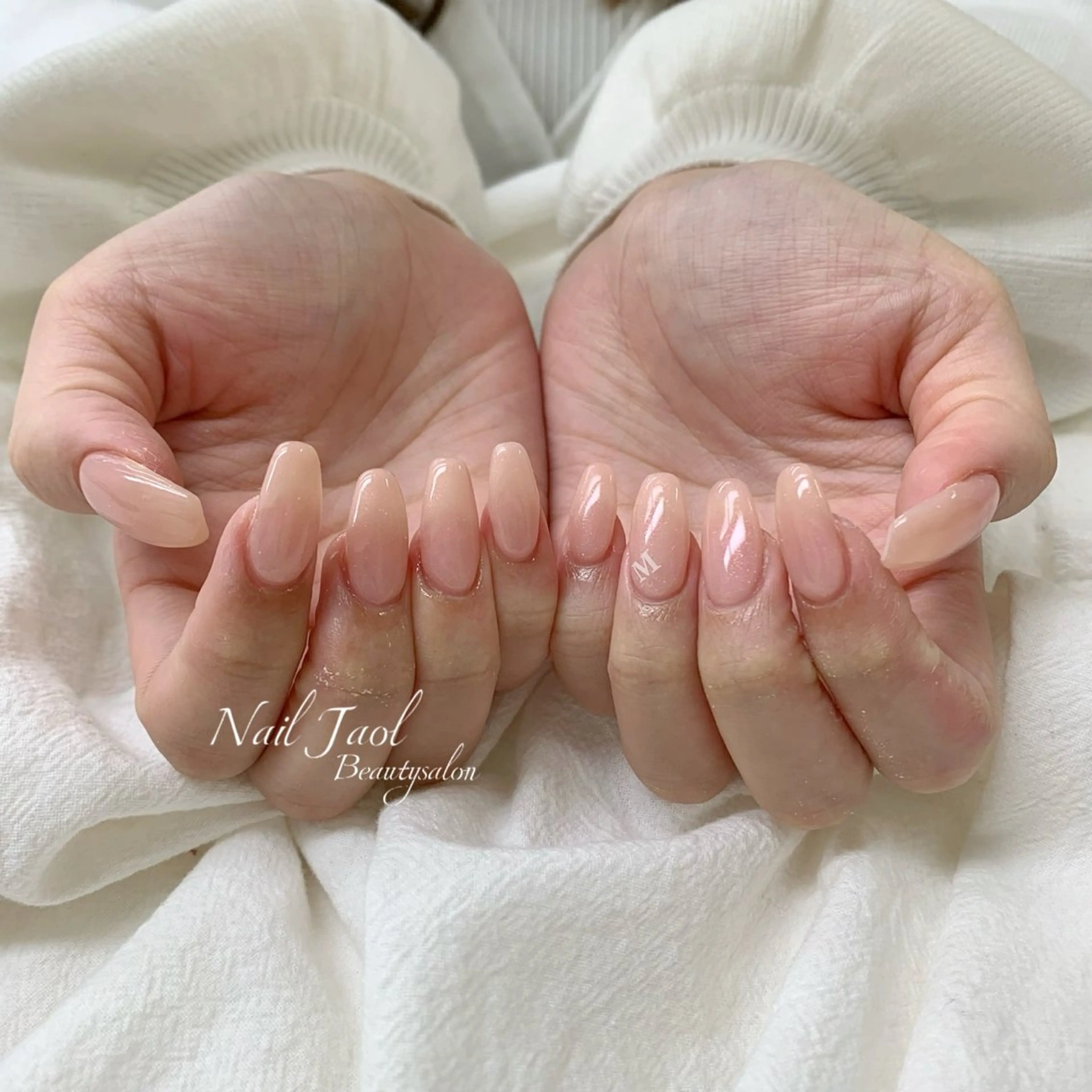 ロング 韓国風ヘア ハンドネイル nail jaol池袋店所属・ネイルJaol 池袋のネイルデザイン