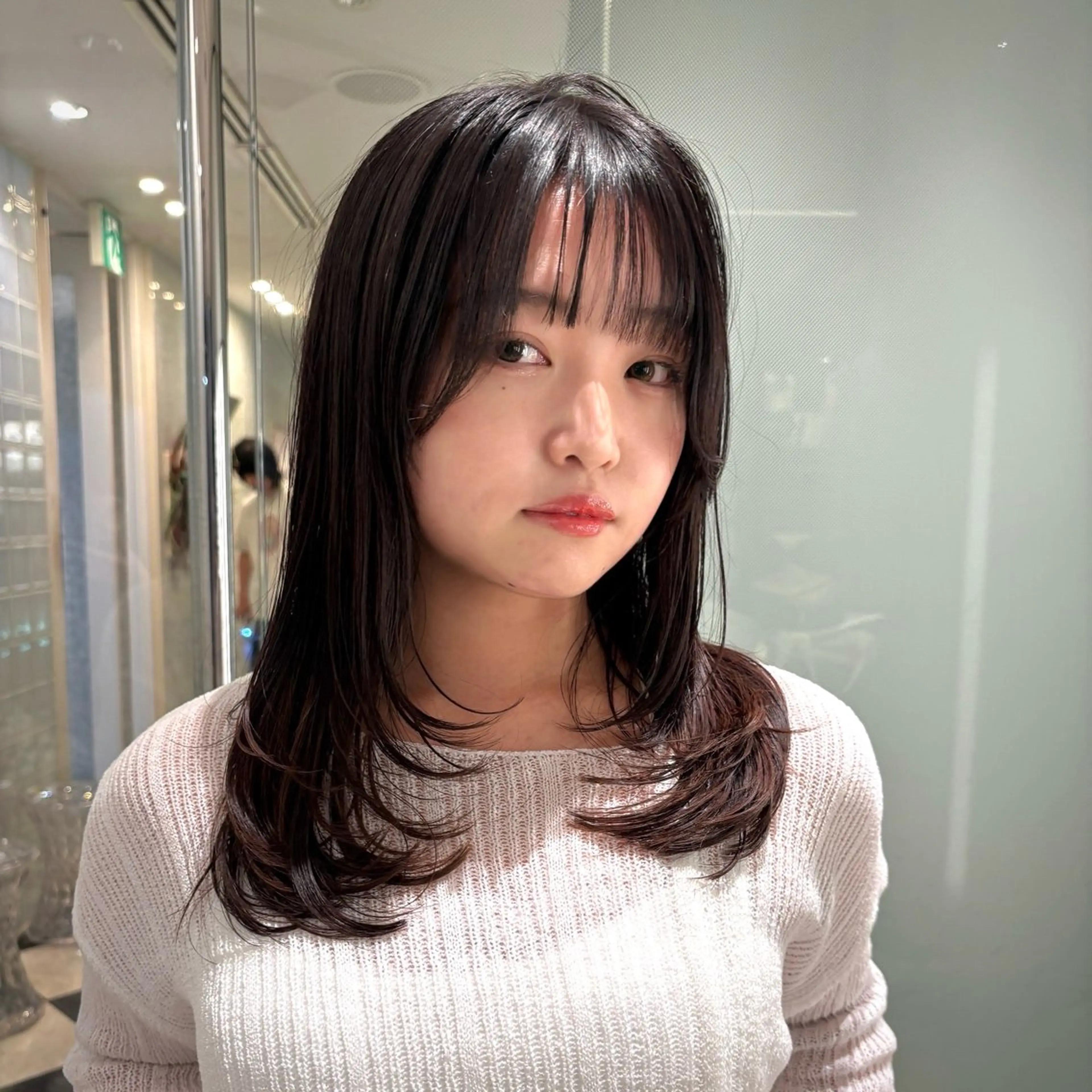 セミロング レイヤーカット カット トリートメント LAPENSEE VERT所属・レイヤーカット /ボブ/azusaのヘアスタイル