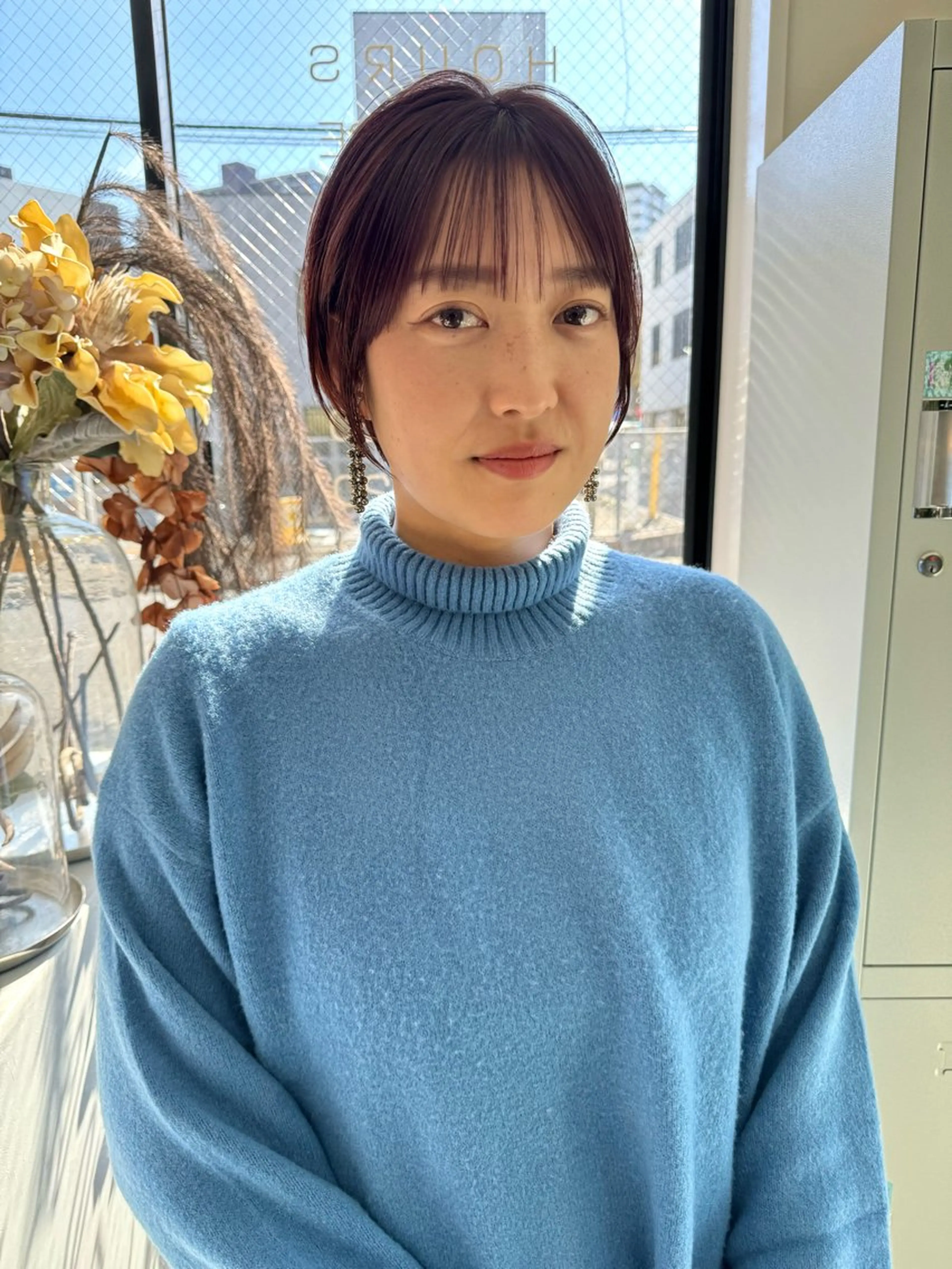ショート 似合わせカット ショートヘア カット ヘアカラー トリートメント (h)wim ウィムのヘアスタイル