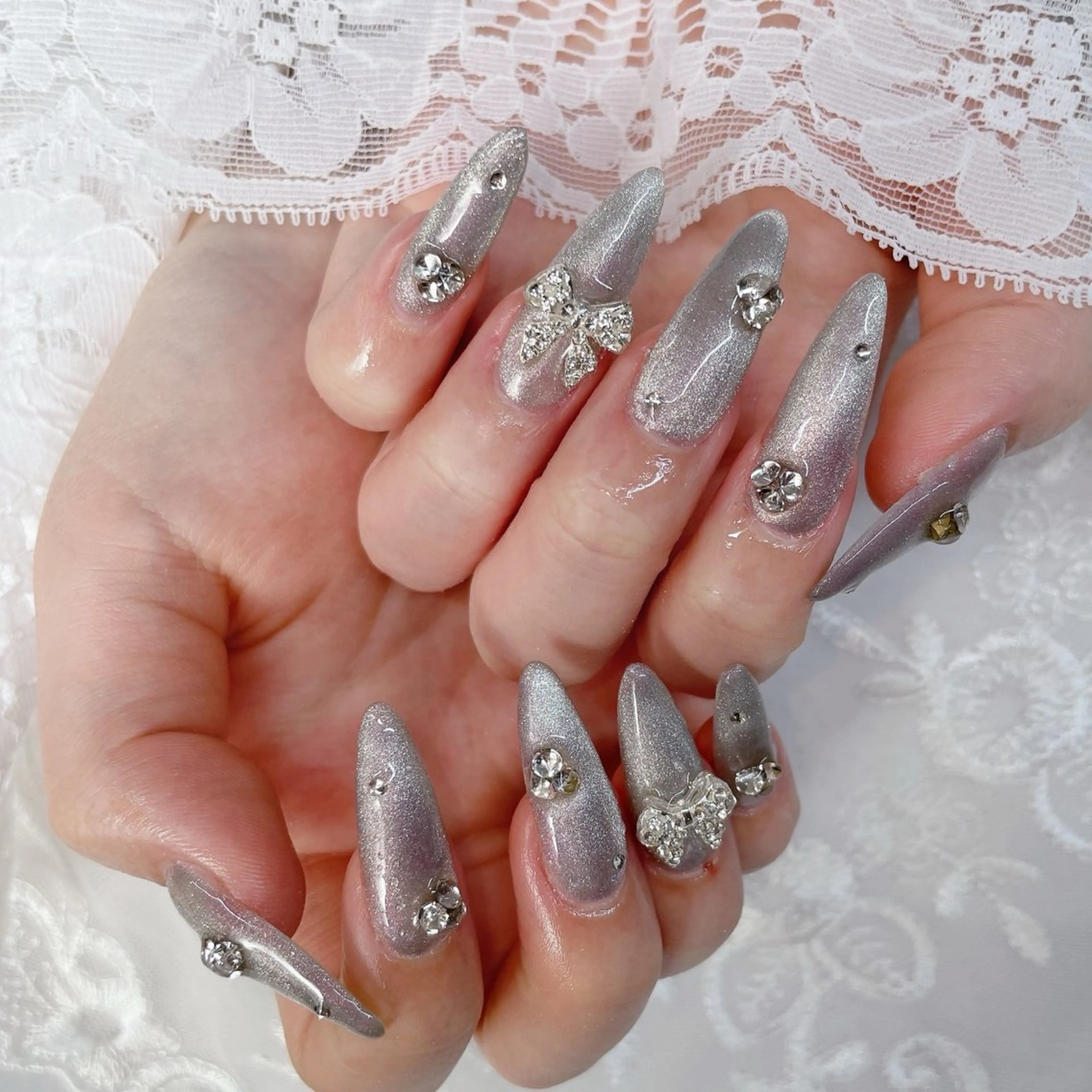ネイル ハンドネイル ハンドケア 💜MIYA nail川崎店のネイルデザイン