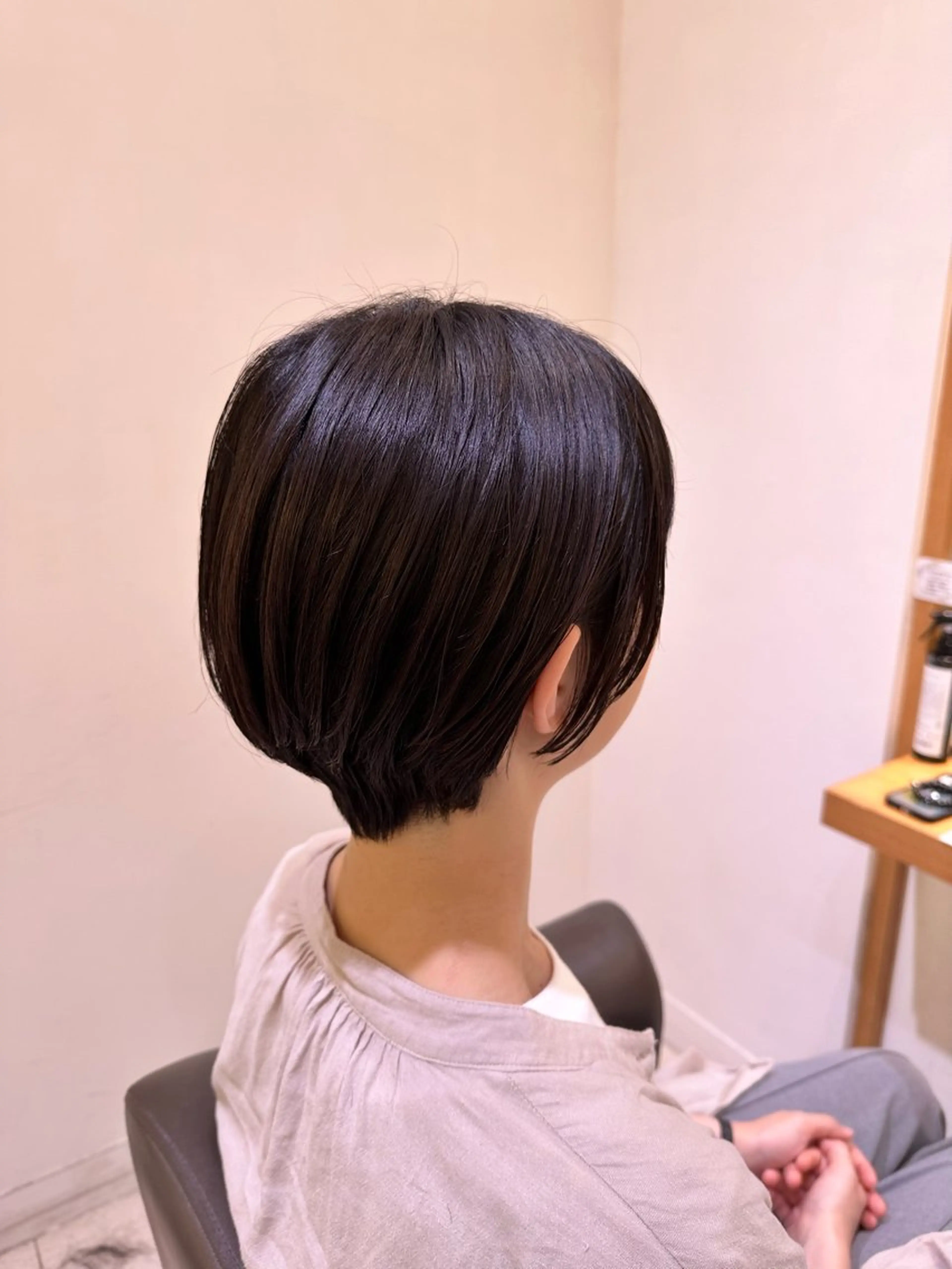 ショート ショートヘア 中島 愛のヘアスタイル