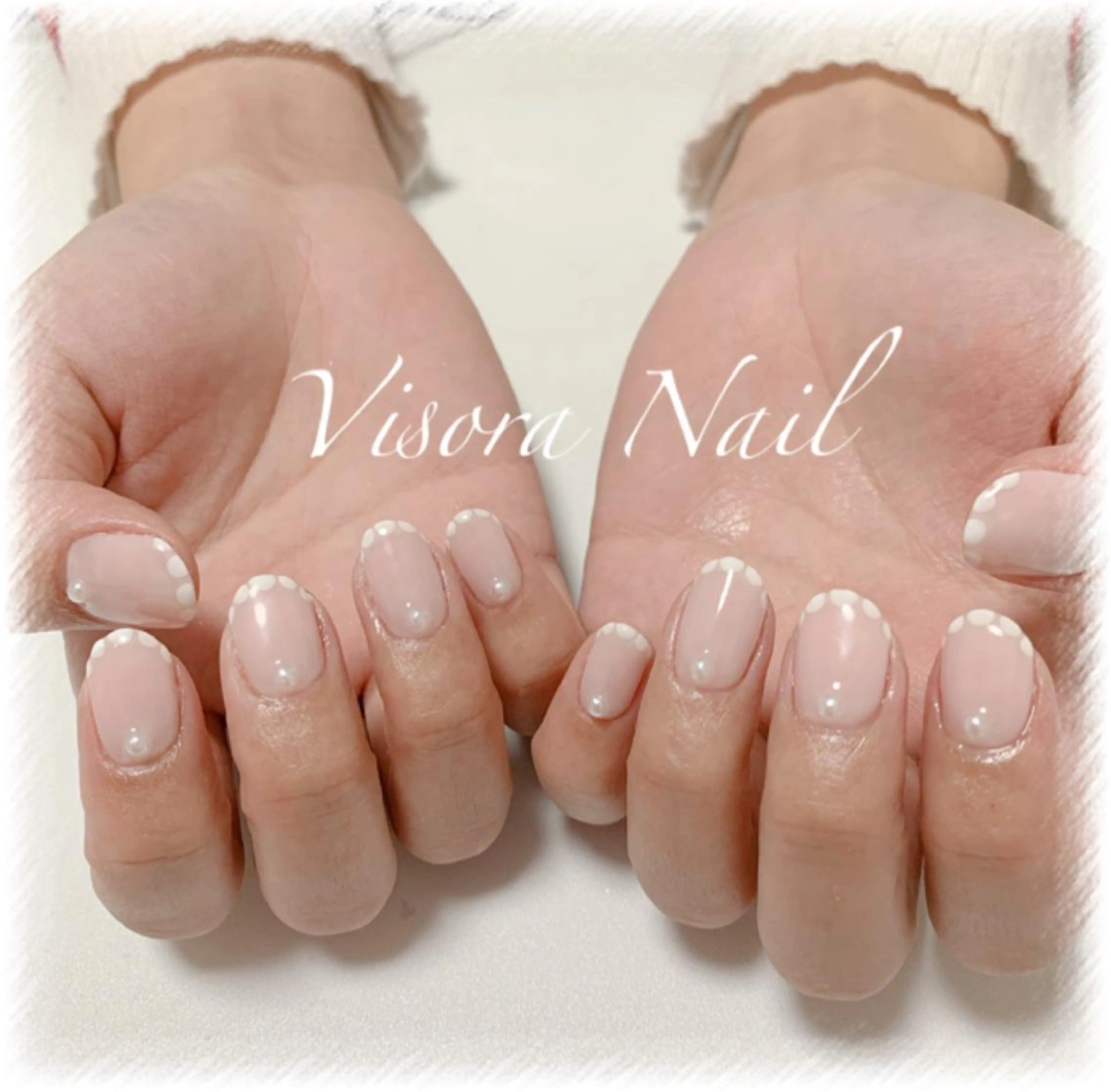 ネイル フレンチネイル 美SORA ～ｳﾞｨｿﾗ～のネイルデザイン