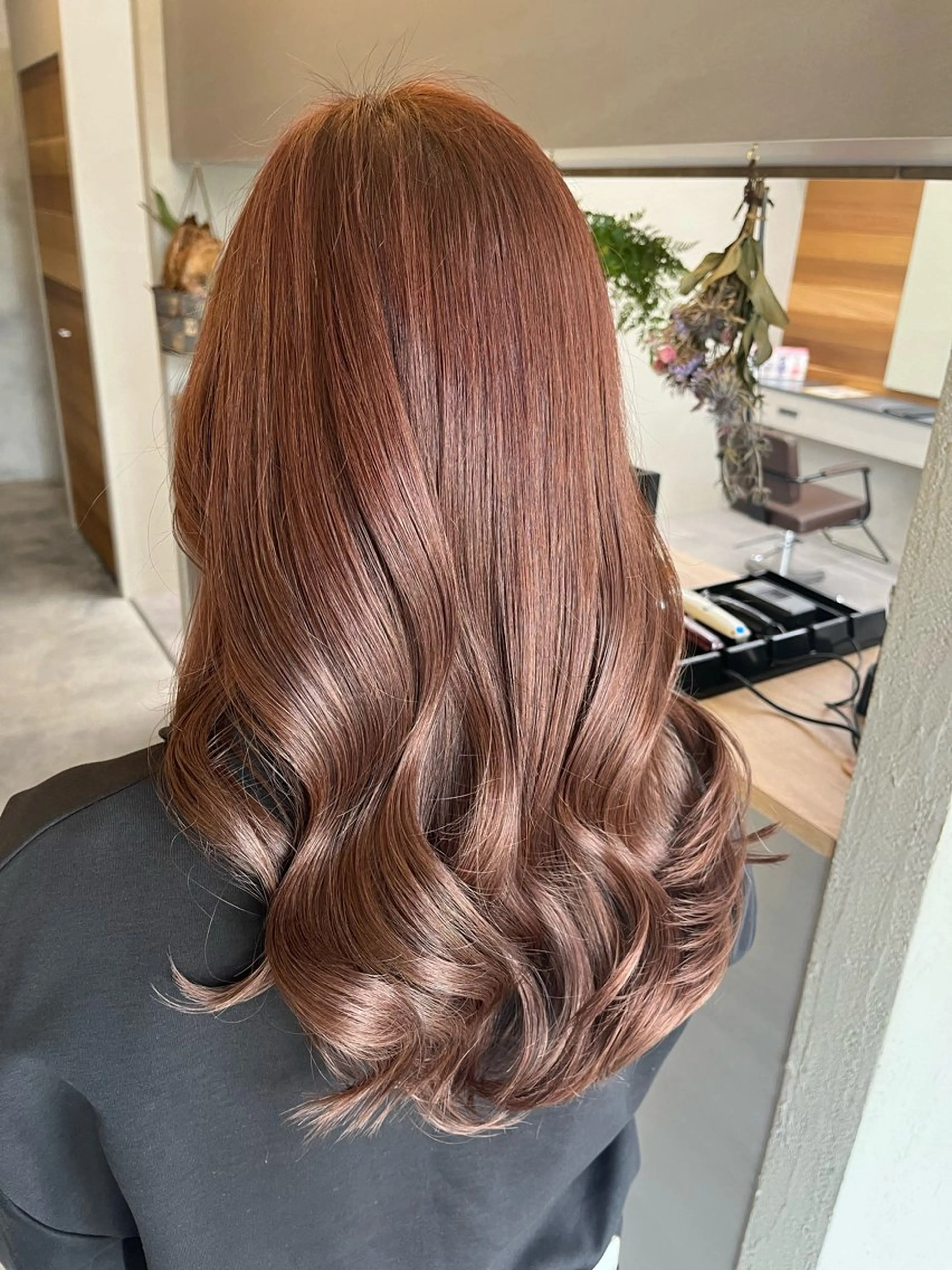 ロング カラー カット ヘアカラー トリートメント Salon de  COCO所属・Yu kaのヘアスタイル