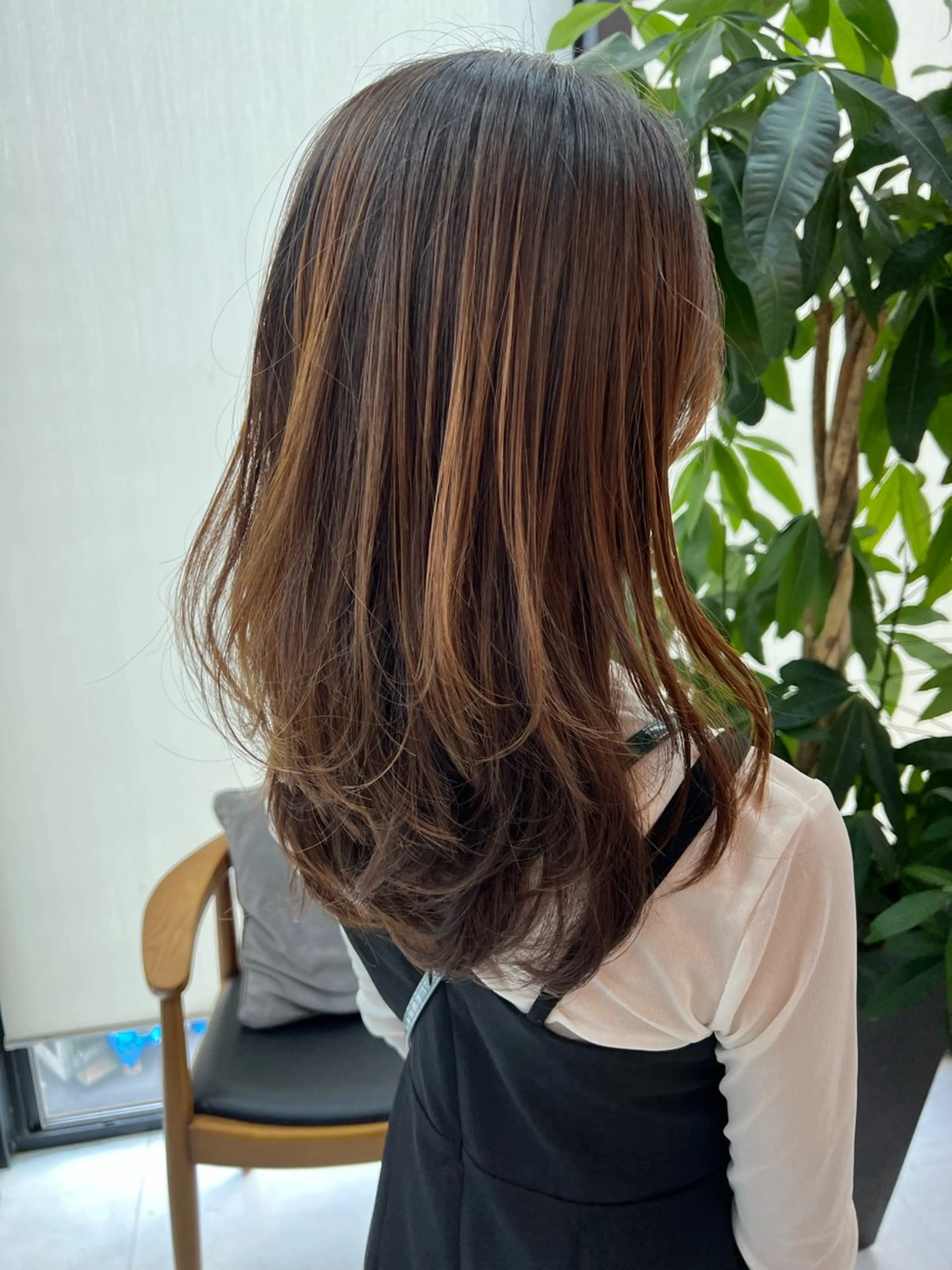 ロング カット ヘアカラー トリートメント 🌿MASATO 🌿韓国ヘアのヘアスタイル