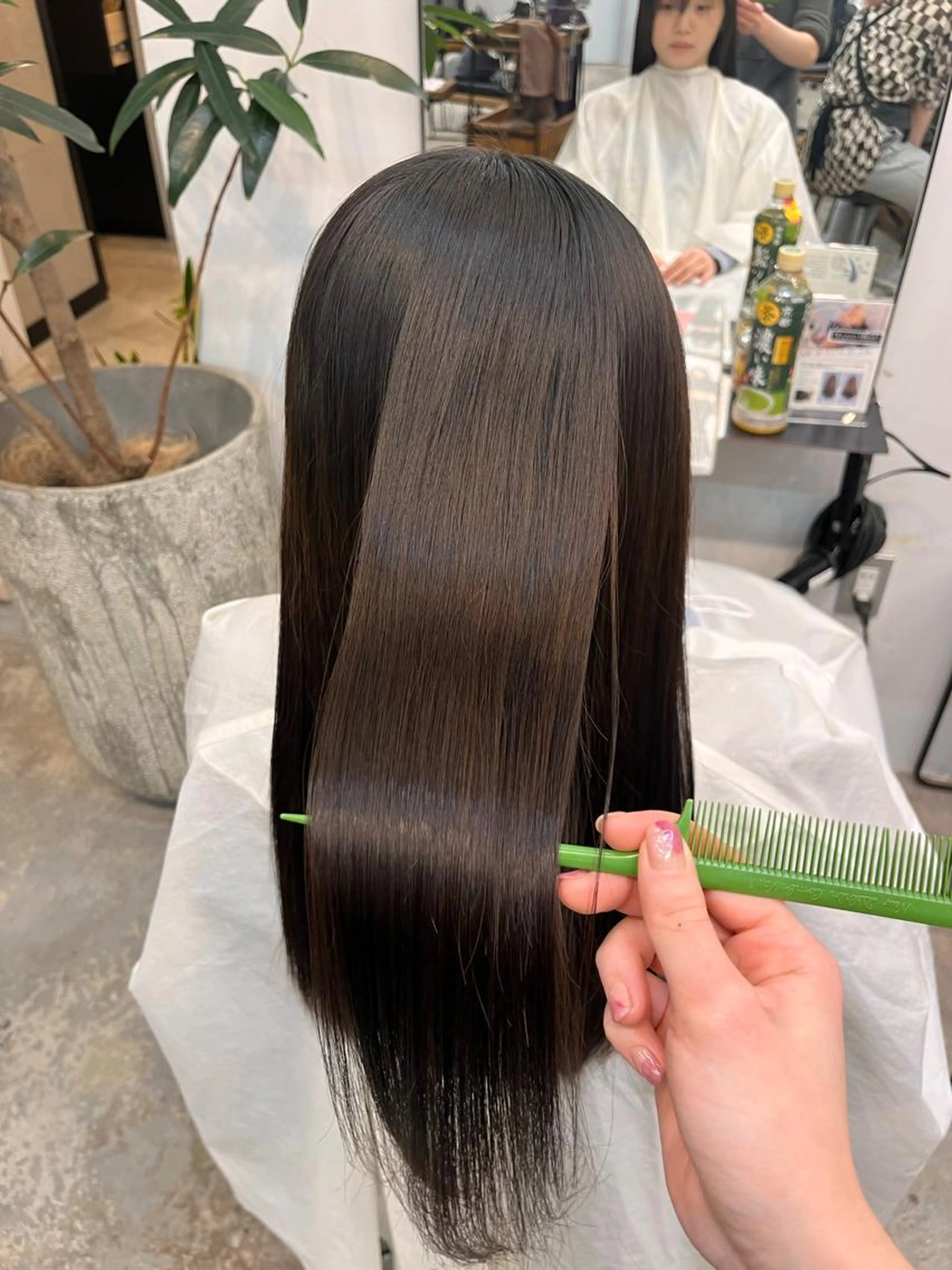 梅雨時期オススメ✨☔️サラサラヘア縮毛矯正🫧の写真