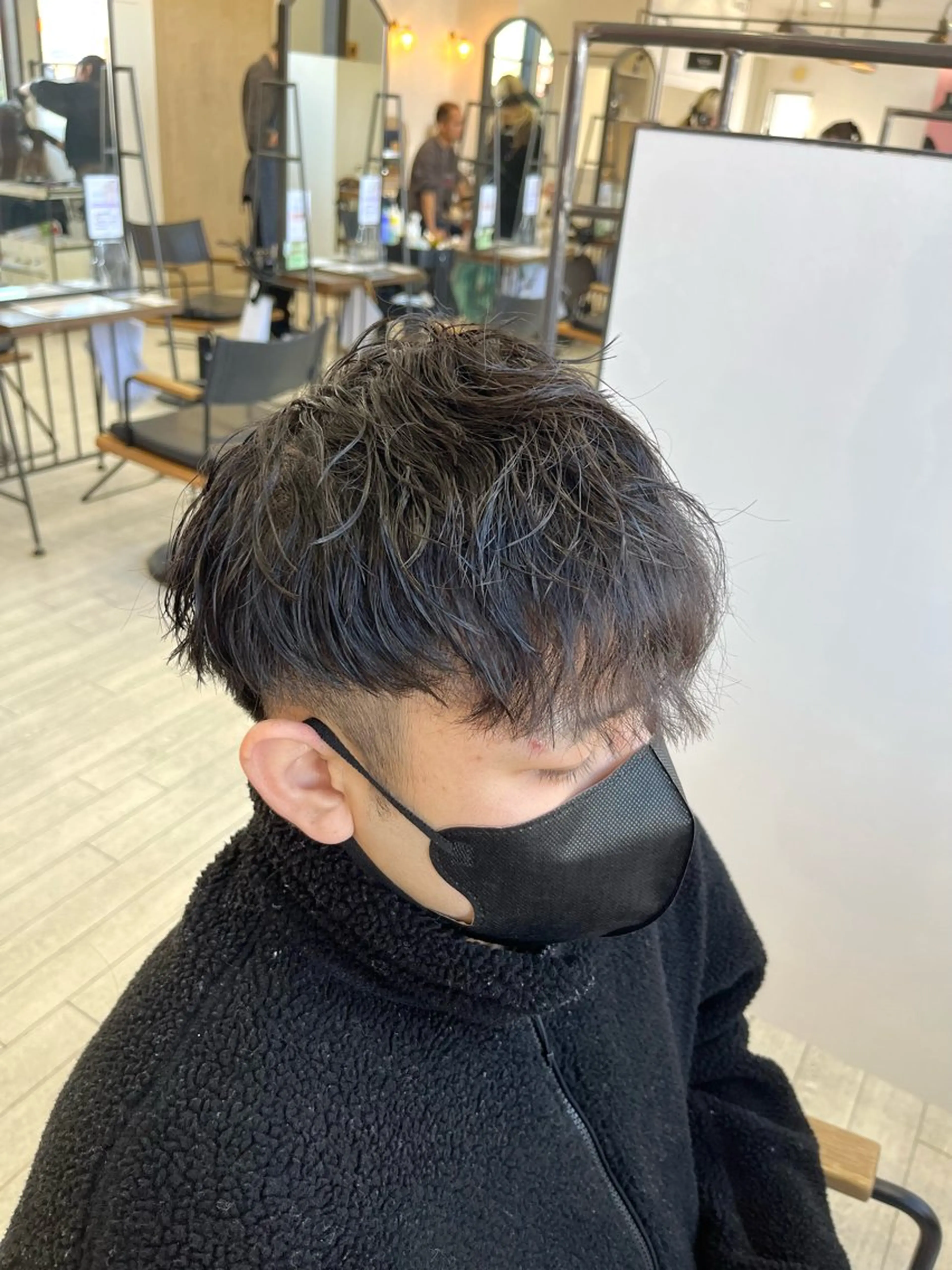 パーマ メンズ メンズパーマ ツイストスパイラルパーマ スパイラルパーマ 南雲 優佑のヘアスタイル