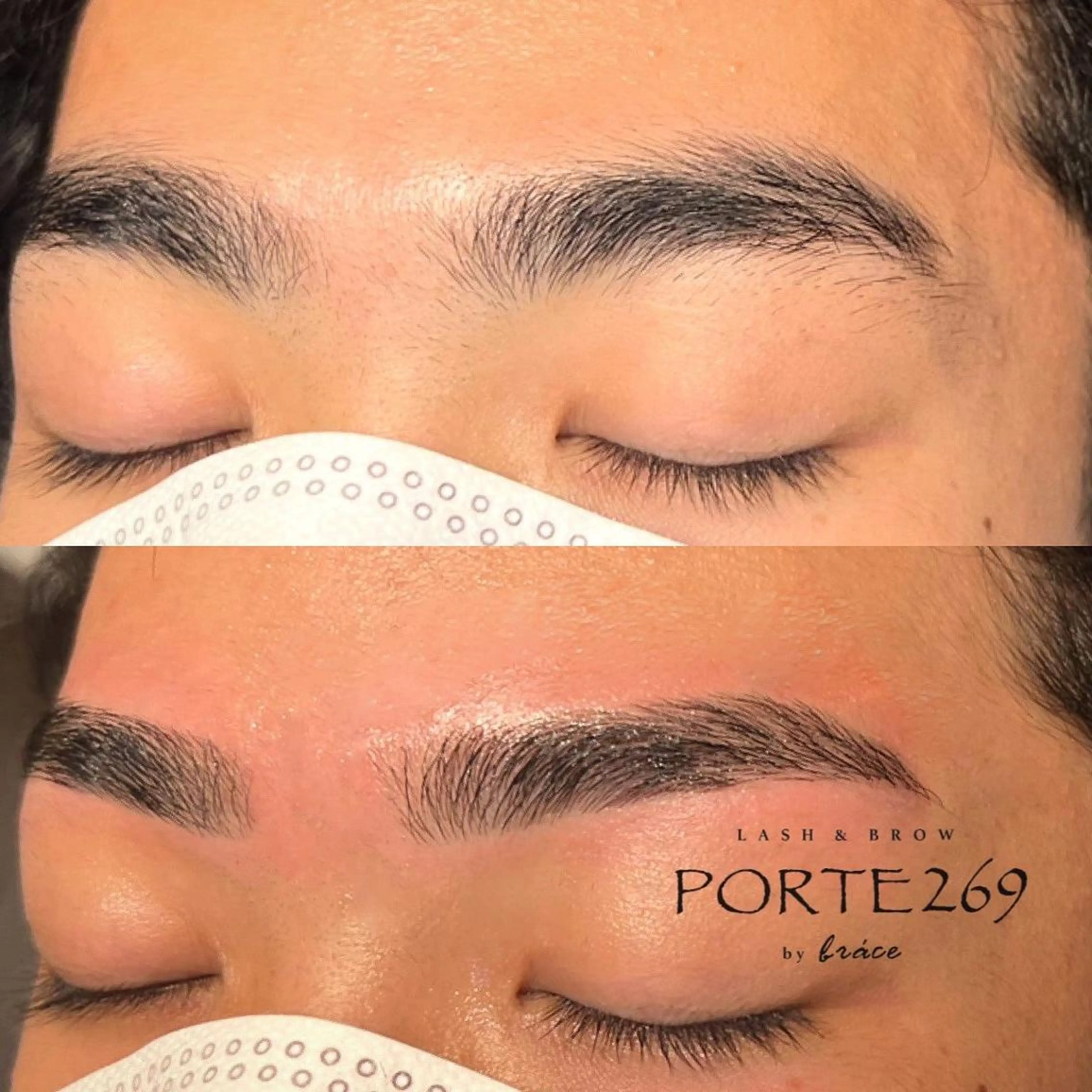 メンズ アイブロウ Lash&brow PORTE269あべの店所属・吉原 果帆のマツエク・マツパデザイン