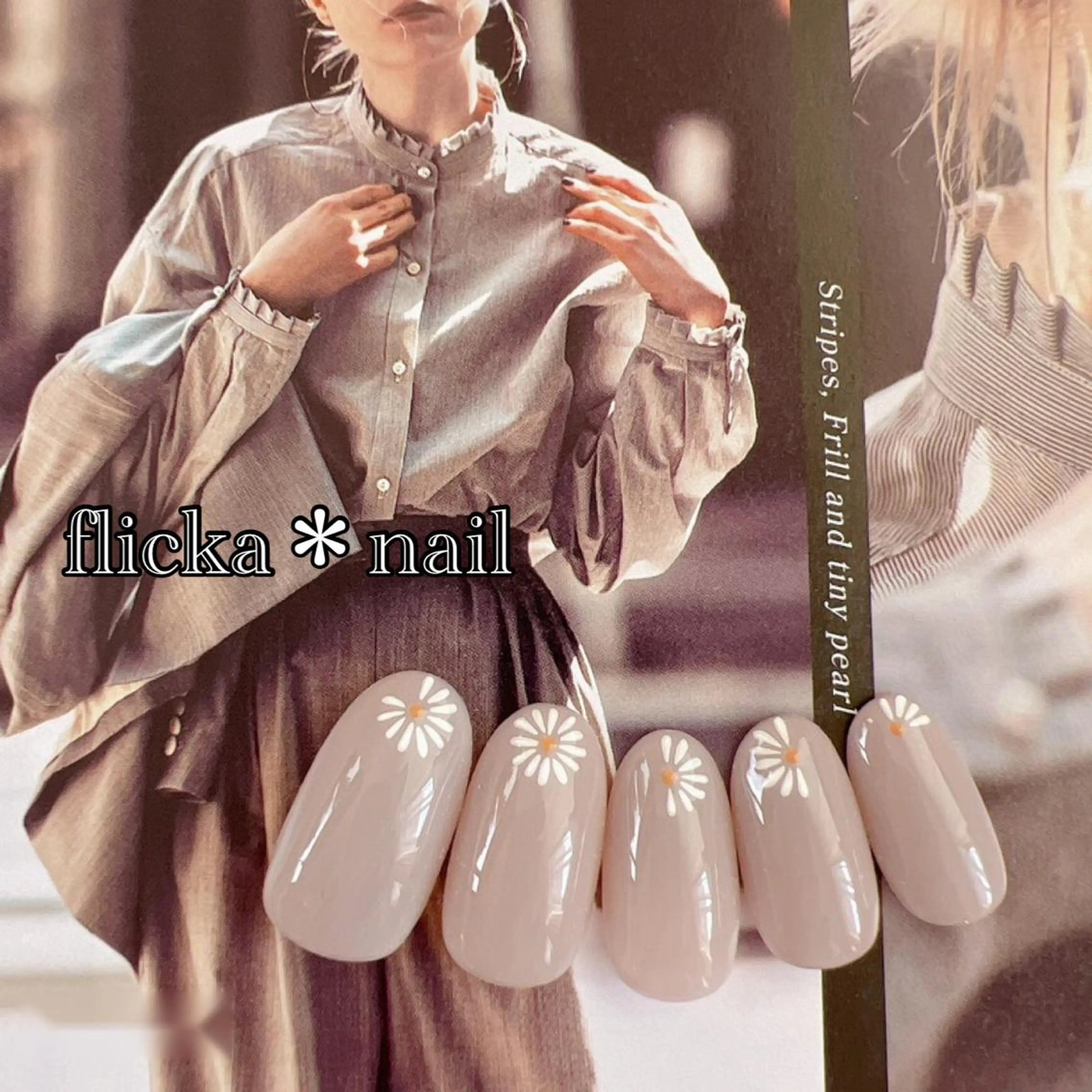 ネイル フラワーネイル ハンドネイル flicka＊nail所属・flicka* nailのネイルデザイン