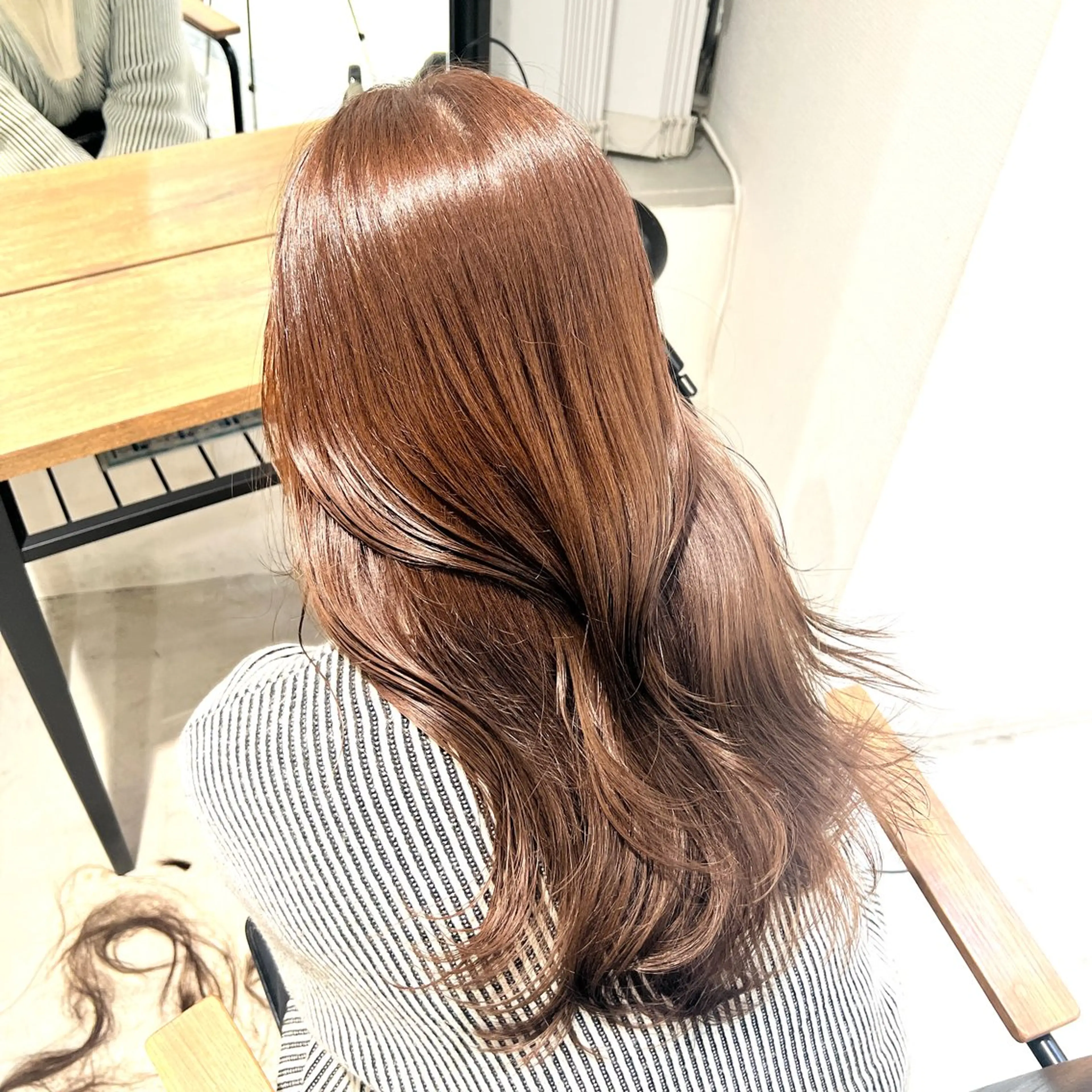 ミディアム カラー IVY所属・髪質改善/韓国ヘア 顔まわり特化yutoのヘアスタイル