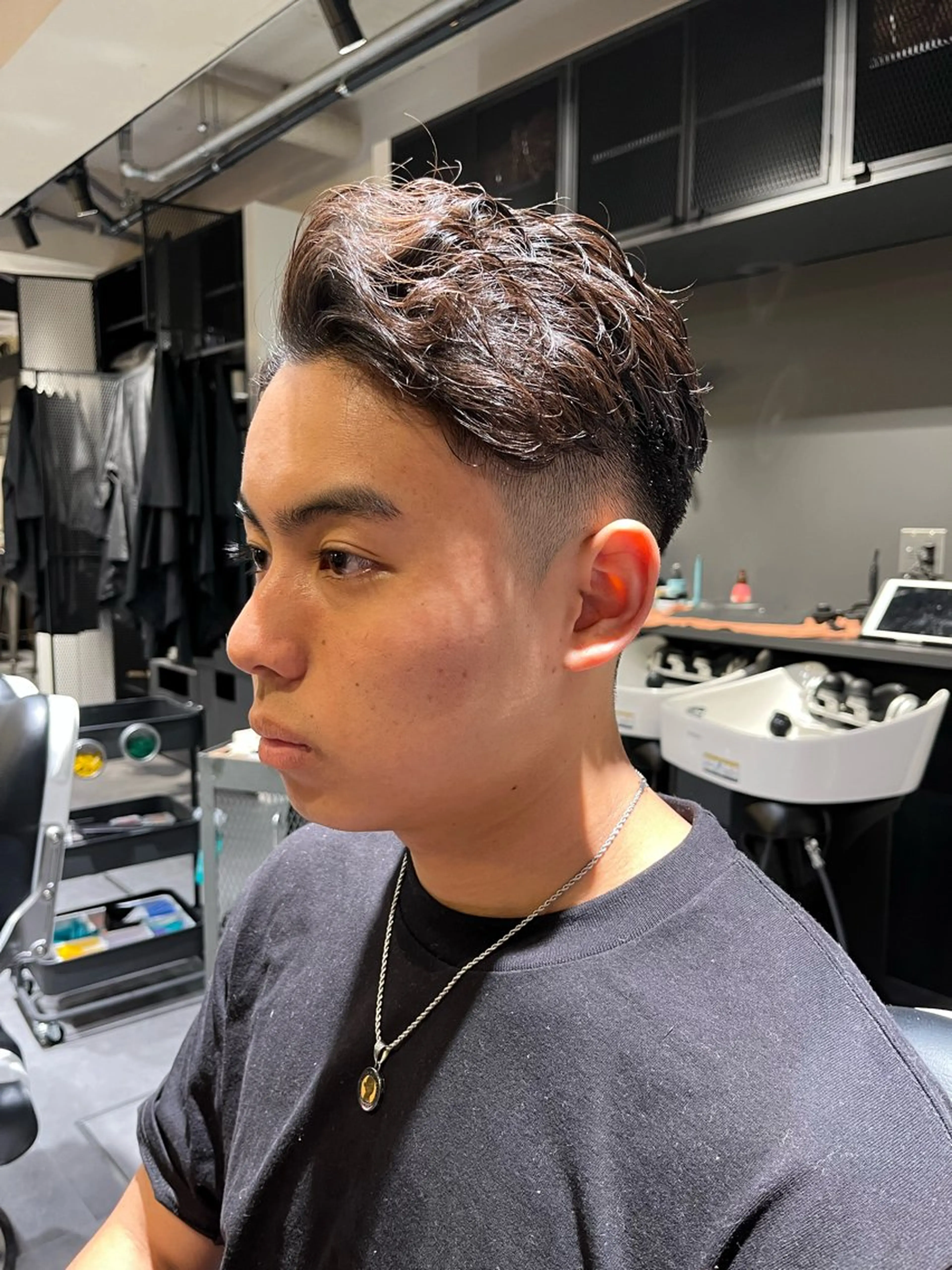 ショート メンズ FREAK BARBER SHOP河原町三条店所属・本多 伸丞のヘアスタイル