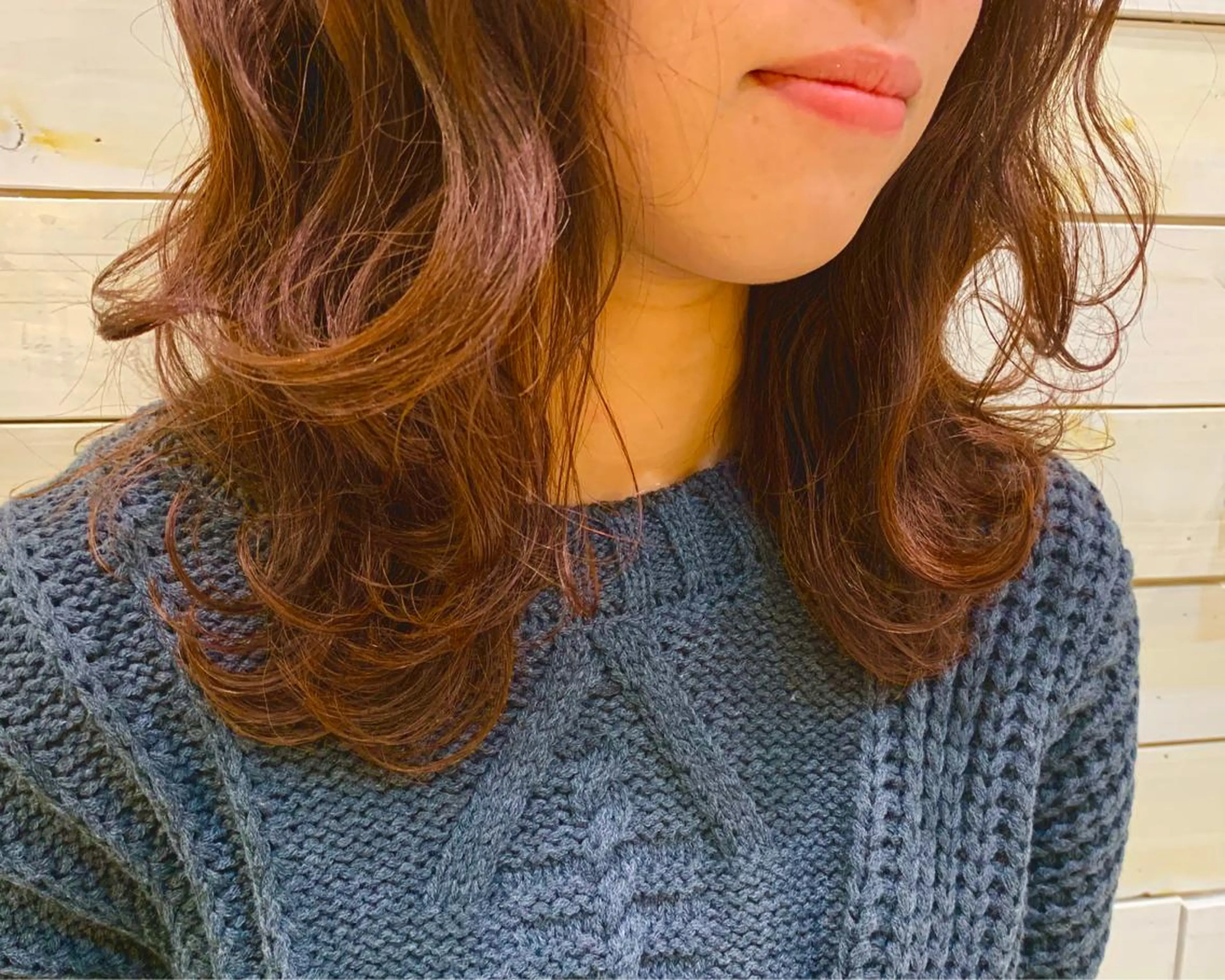 カラー ベージュカラー オレンジ オレンジベージュ 黒田瀬奈/ボブ まろやかベージュのその他イメージ