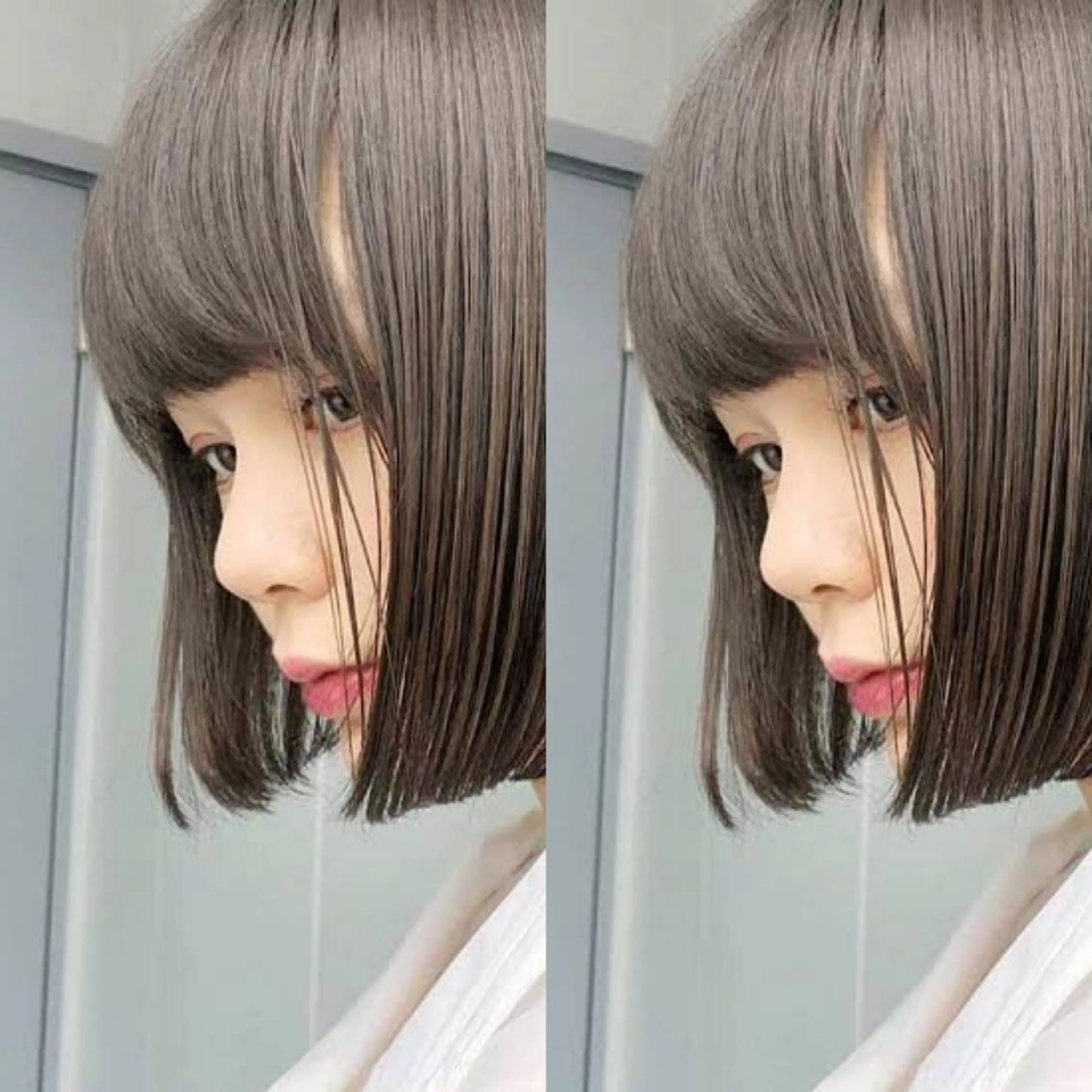 ショート パーマ カット 縮毛矯正 トリートメント ヘアセット ボブ×縮毛矯正× 髪質改善/三ツ木一生のヘアスタイル