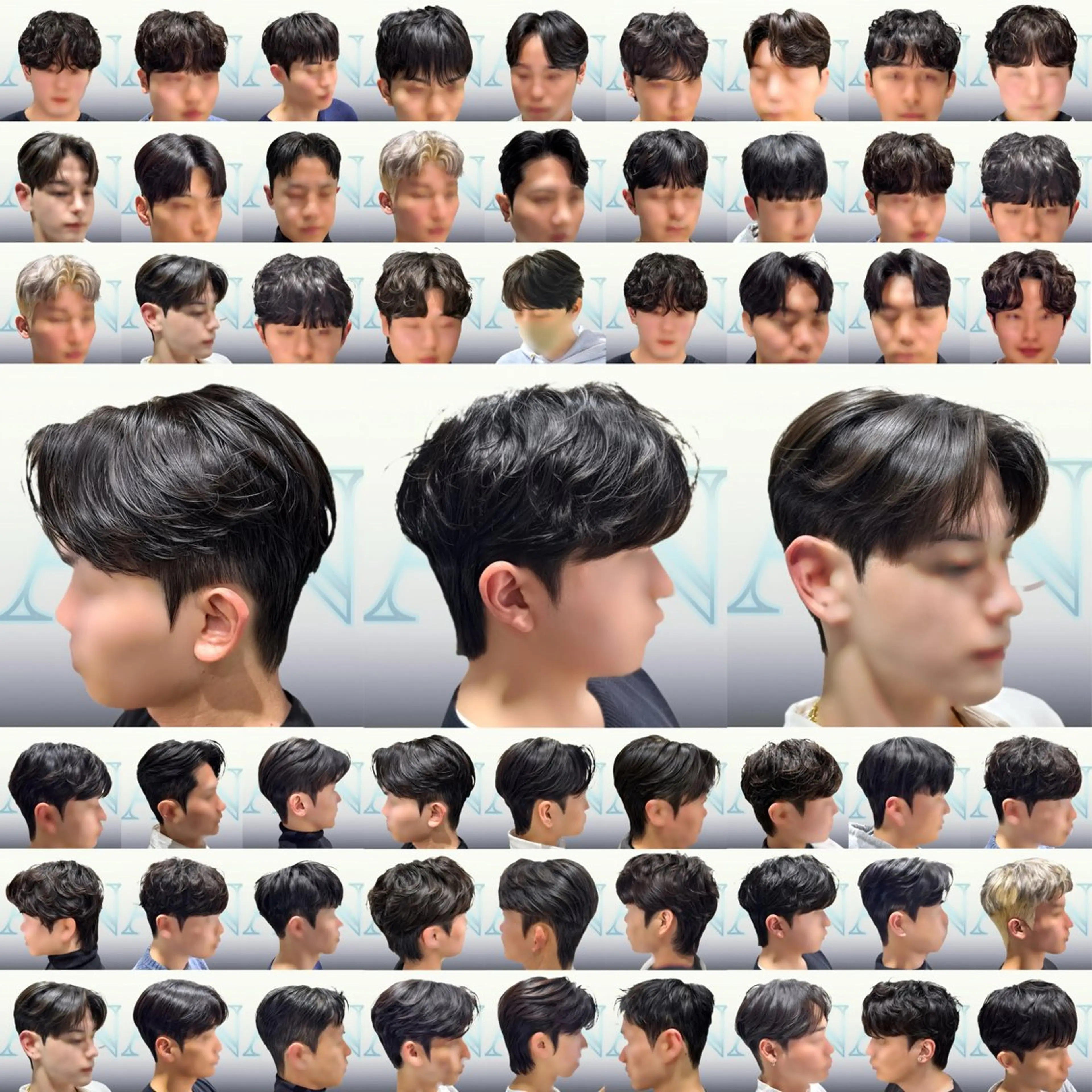 メンズ カット パーマ 似合わせカット/韓国 特化/梅田/Eveのヘアスタイル