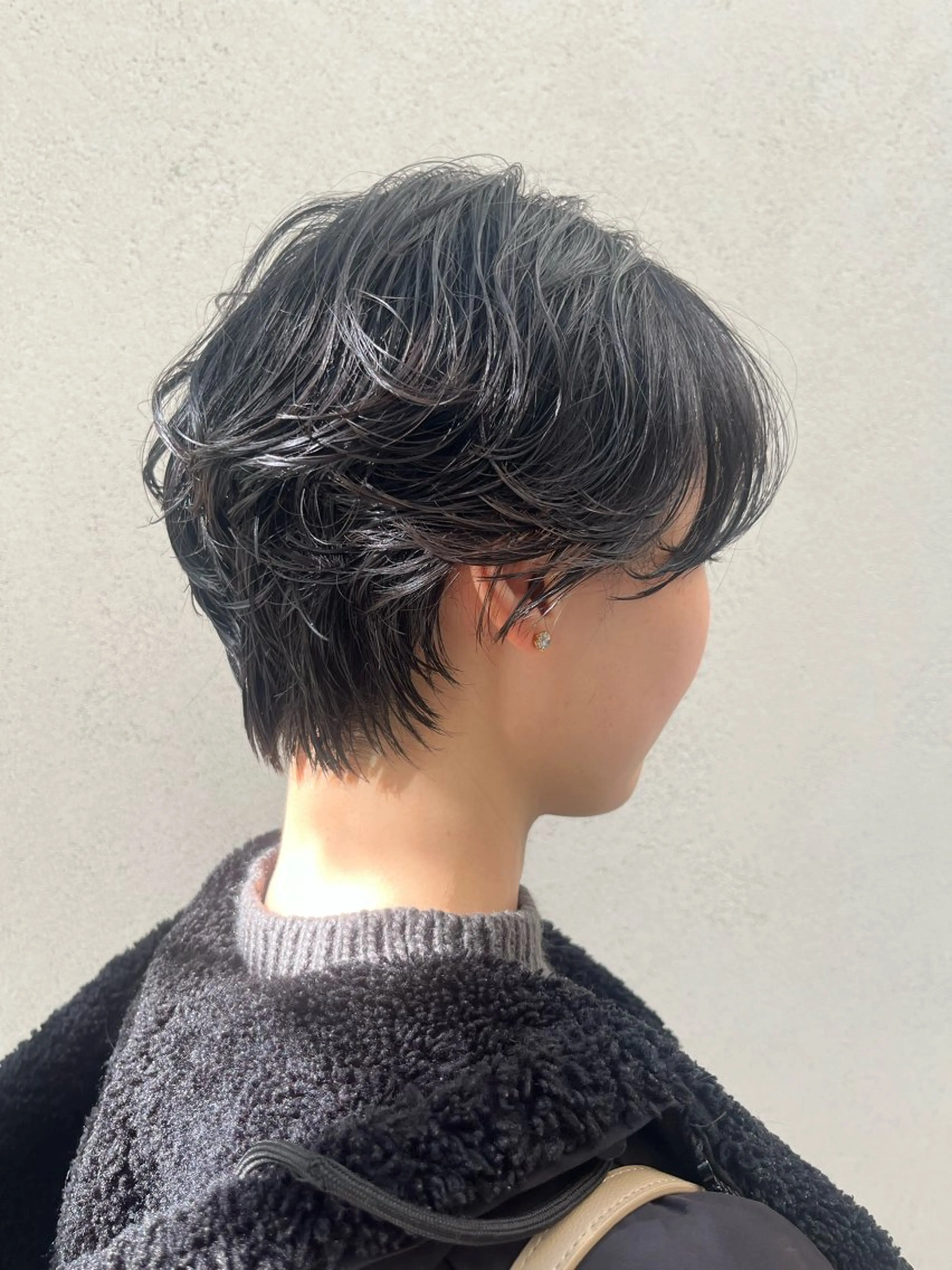 ショート パーマ ハンサムショート ショートヘア カット パーマ パーマ/縮毛矯正 揚村武斗のヘアスタイル