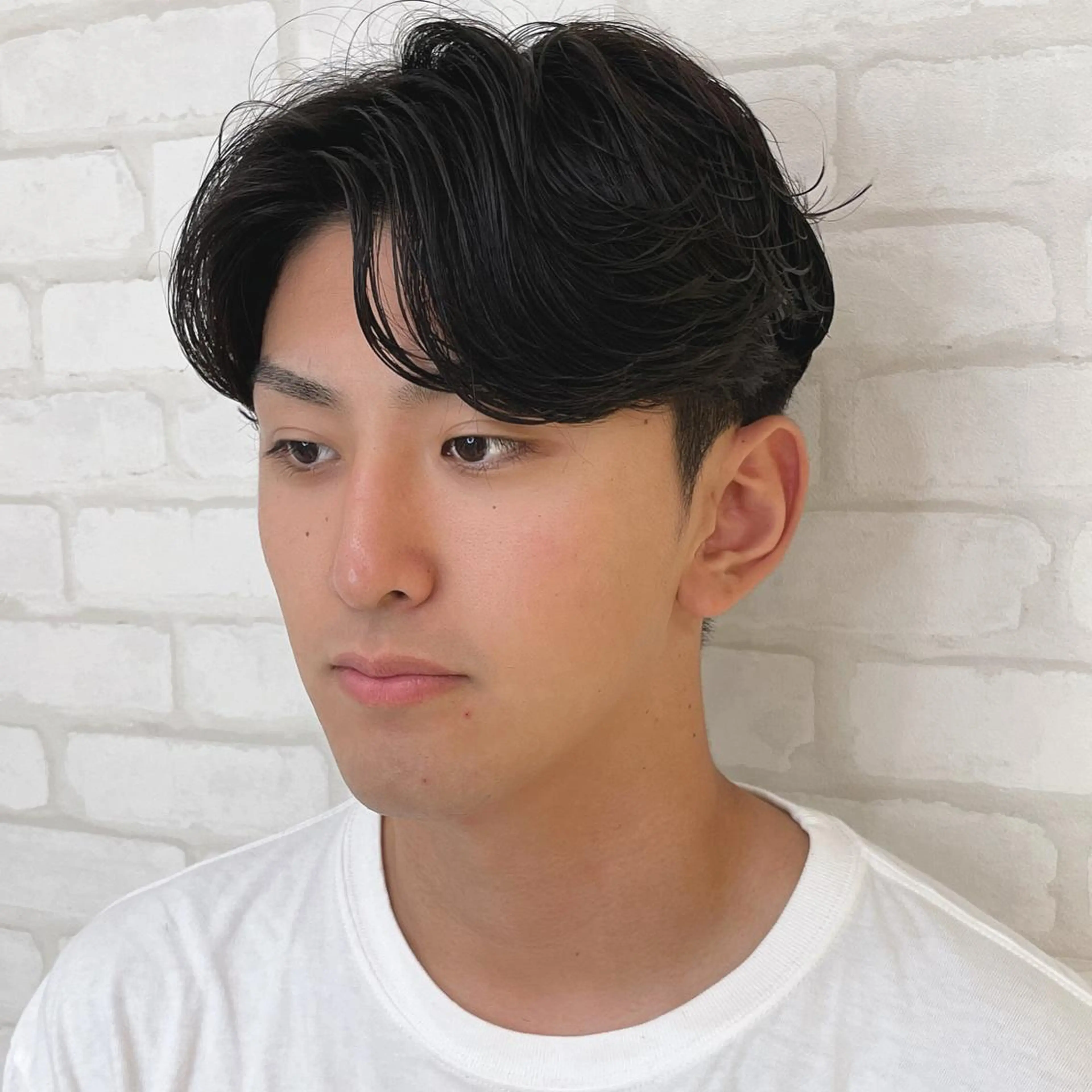 ショート メンズ カット パーマ abilita AZUSAのヘアスタイル