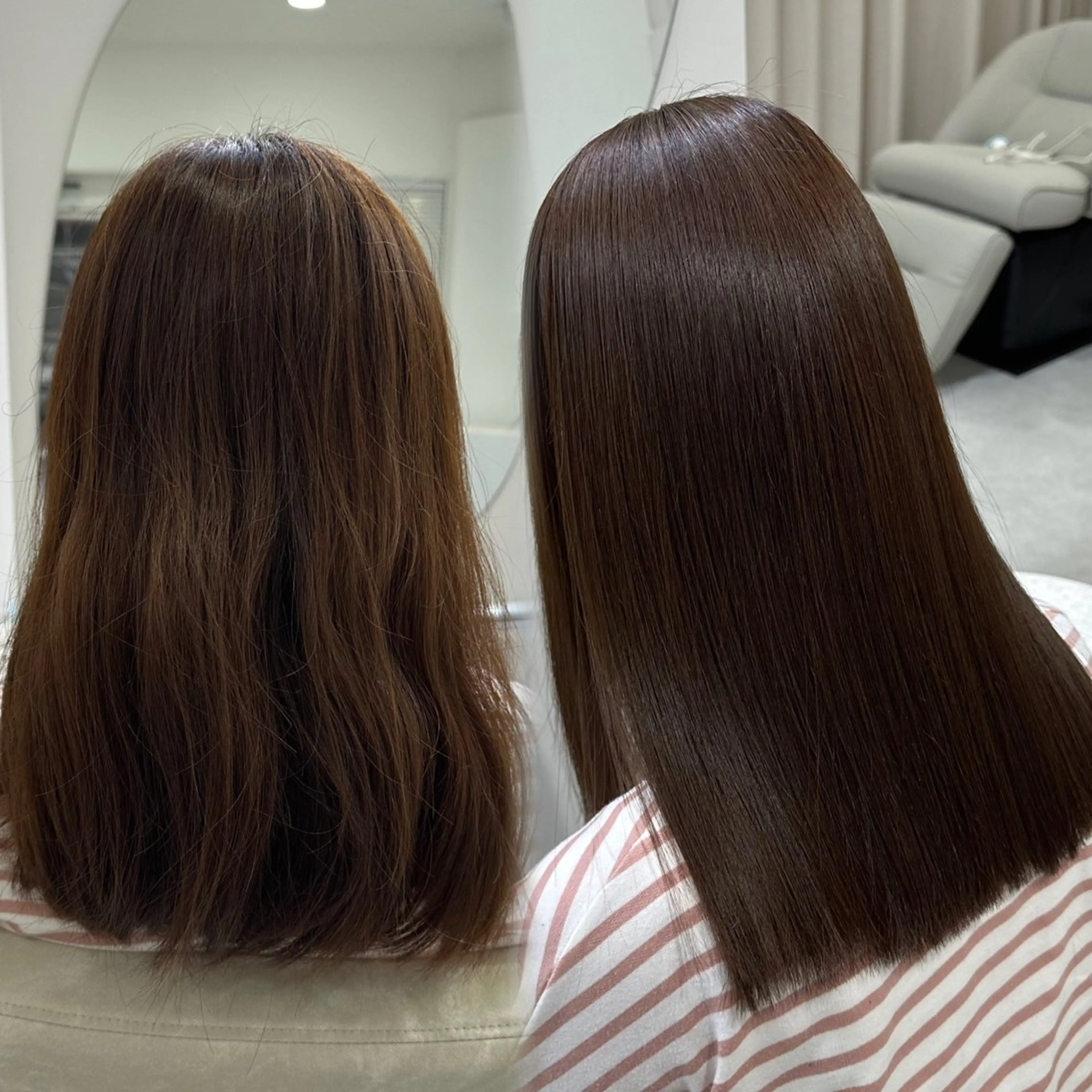 水素ダメージレスカラー🫧＋髪質改善トリートメント🌈の写真