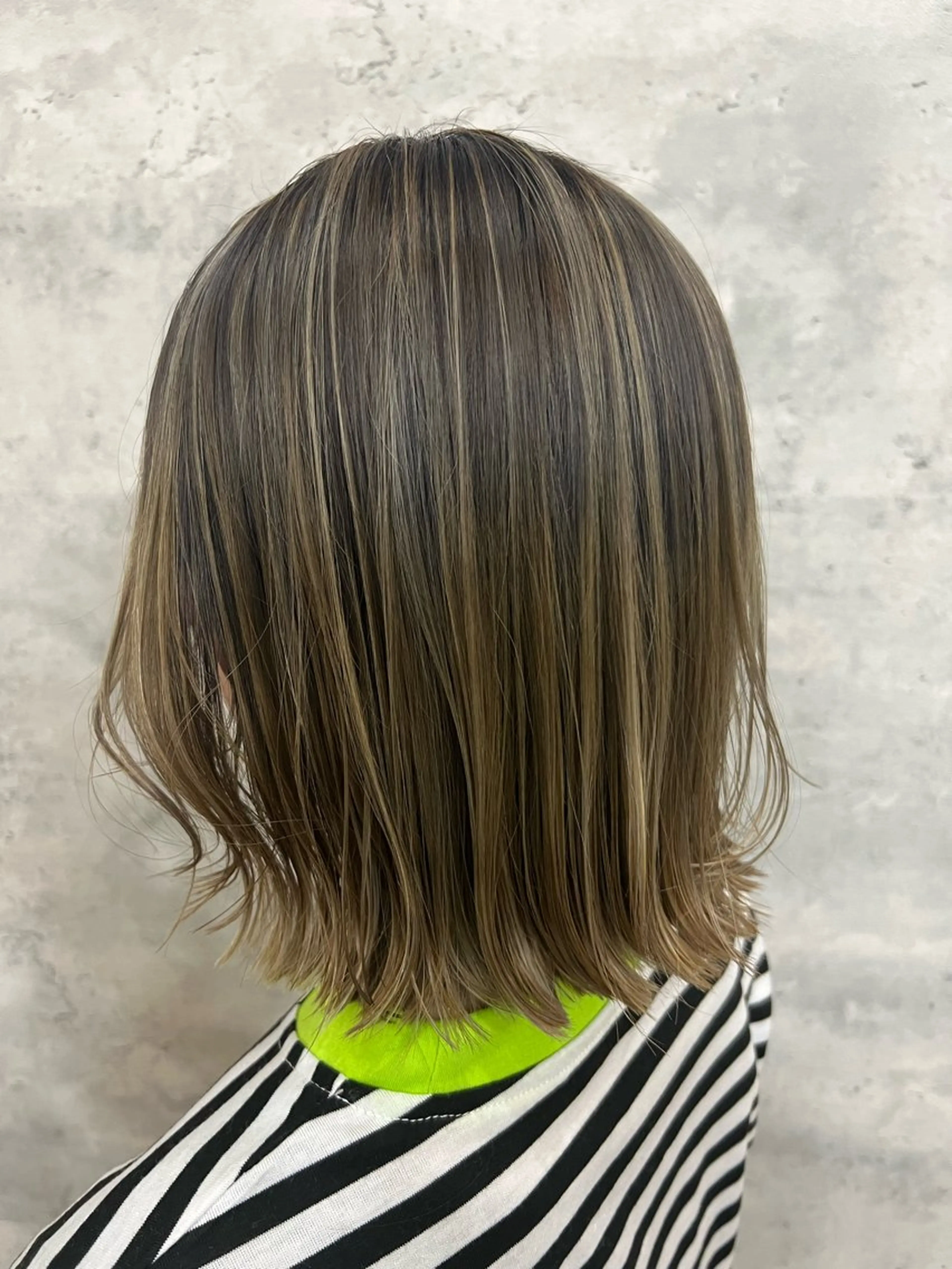 ショート カラー ブリーチ ハイライトカラー ブリーチなしカラー ボブ 顔周りカット カット ヘアカラー 縮毛矯正 トリートメント SpiraL 広小路店所属・池田 匠のヘアスタイル