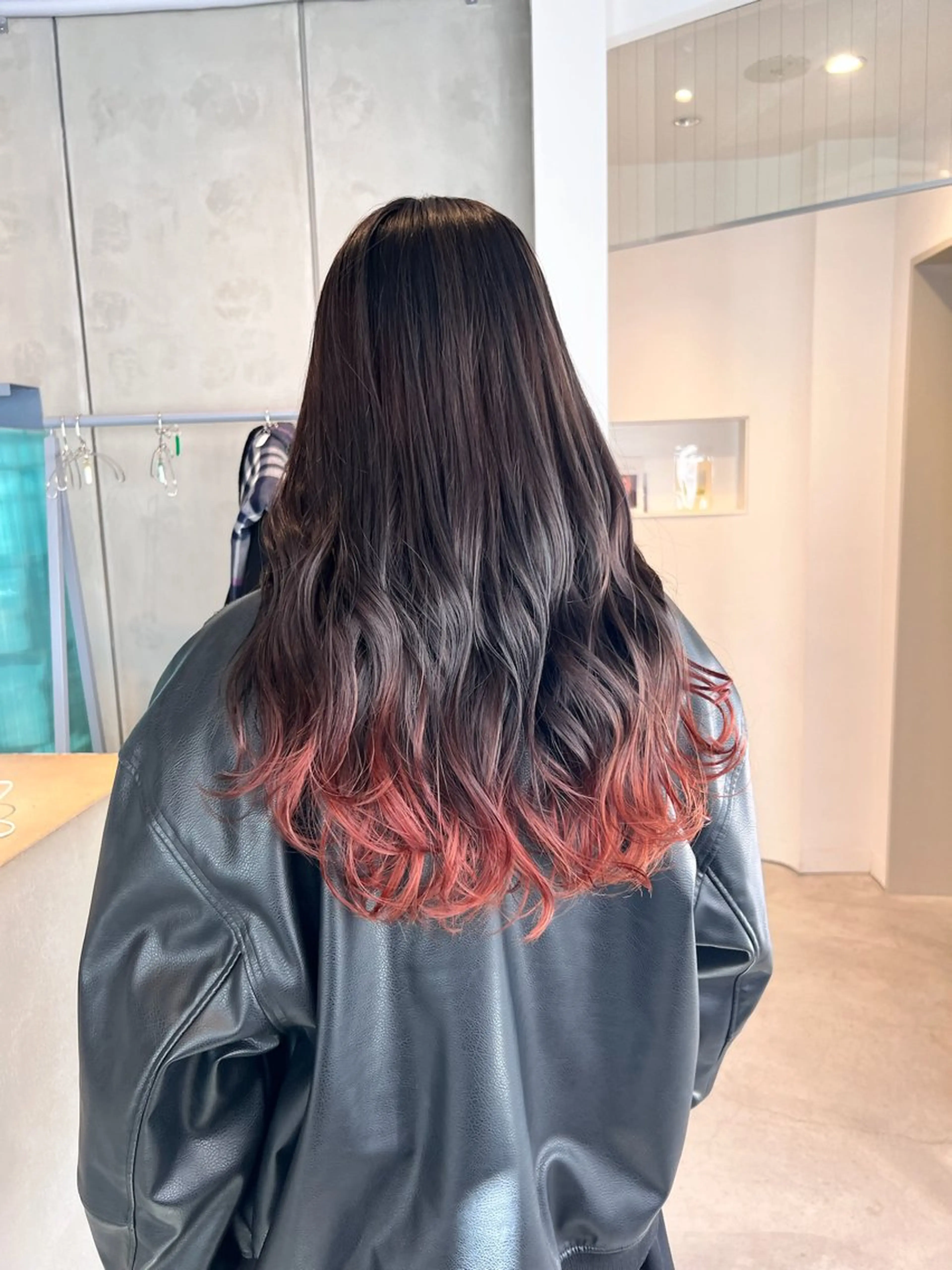ロング カラー ヘアカラー トリートメント 🌐👽フクイ キララ🌎💎のヘアスタイル