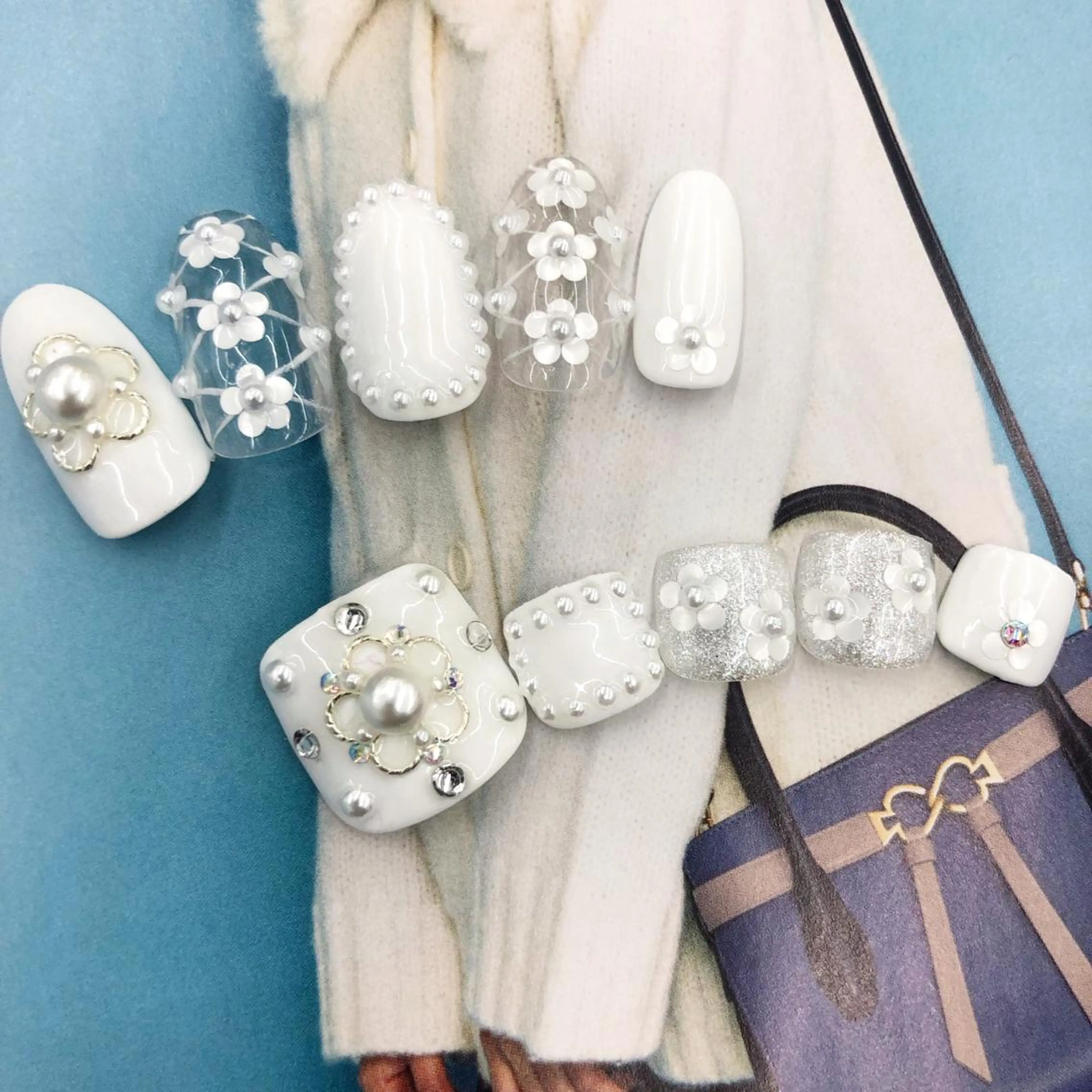 ネイル 冬ネイル Minami 🍓のネイルデザイン