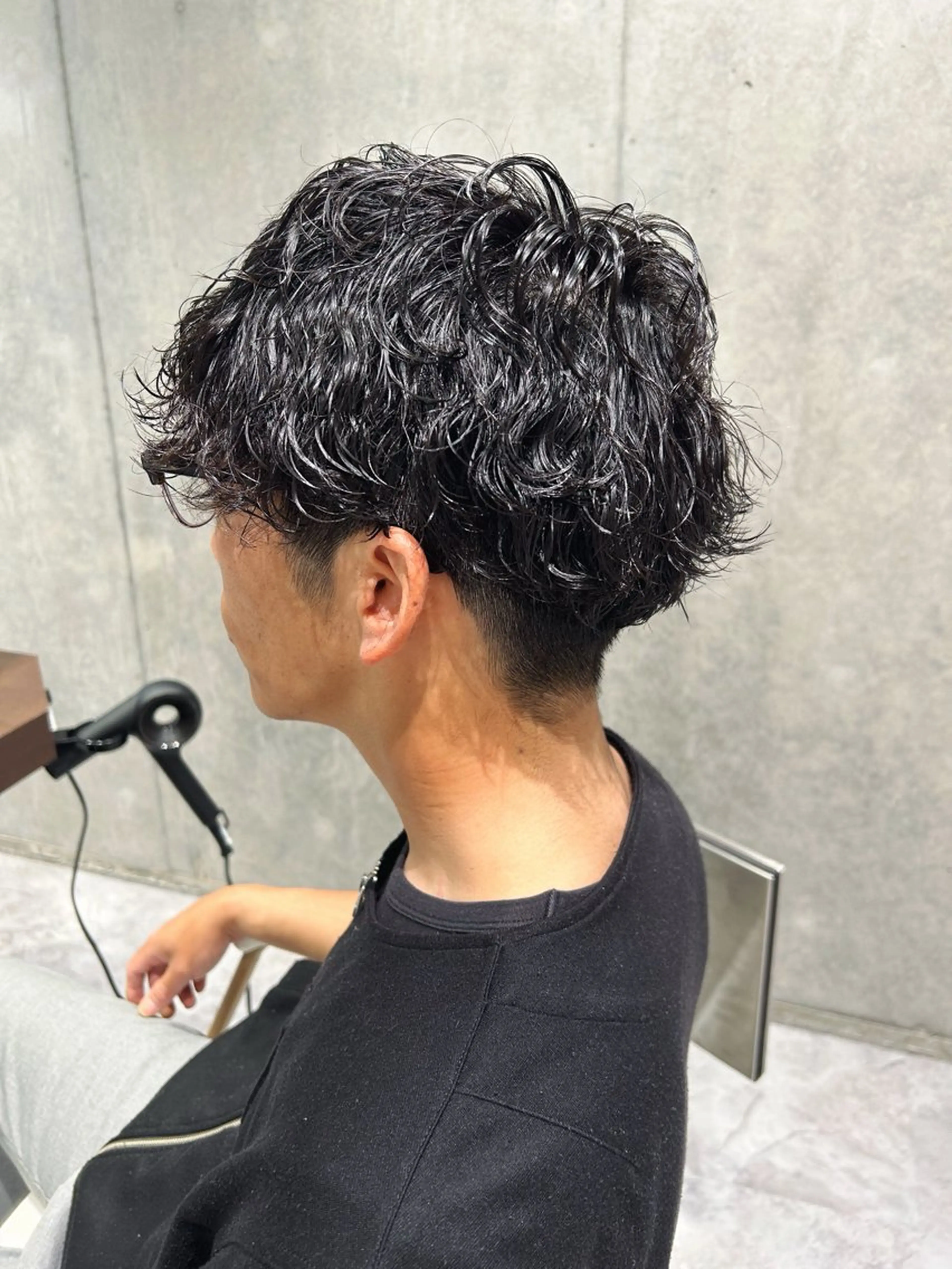 パーマ パーマ/イルミナ カラー 三浦菜々子のヘアスタイル