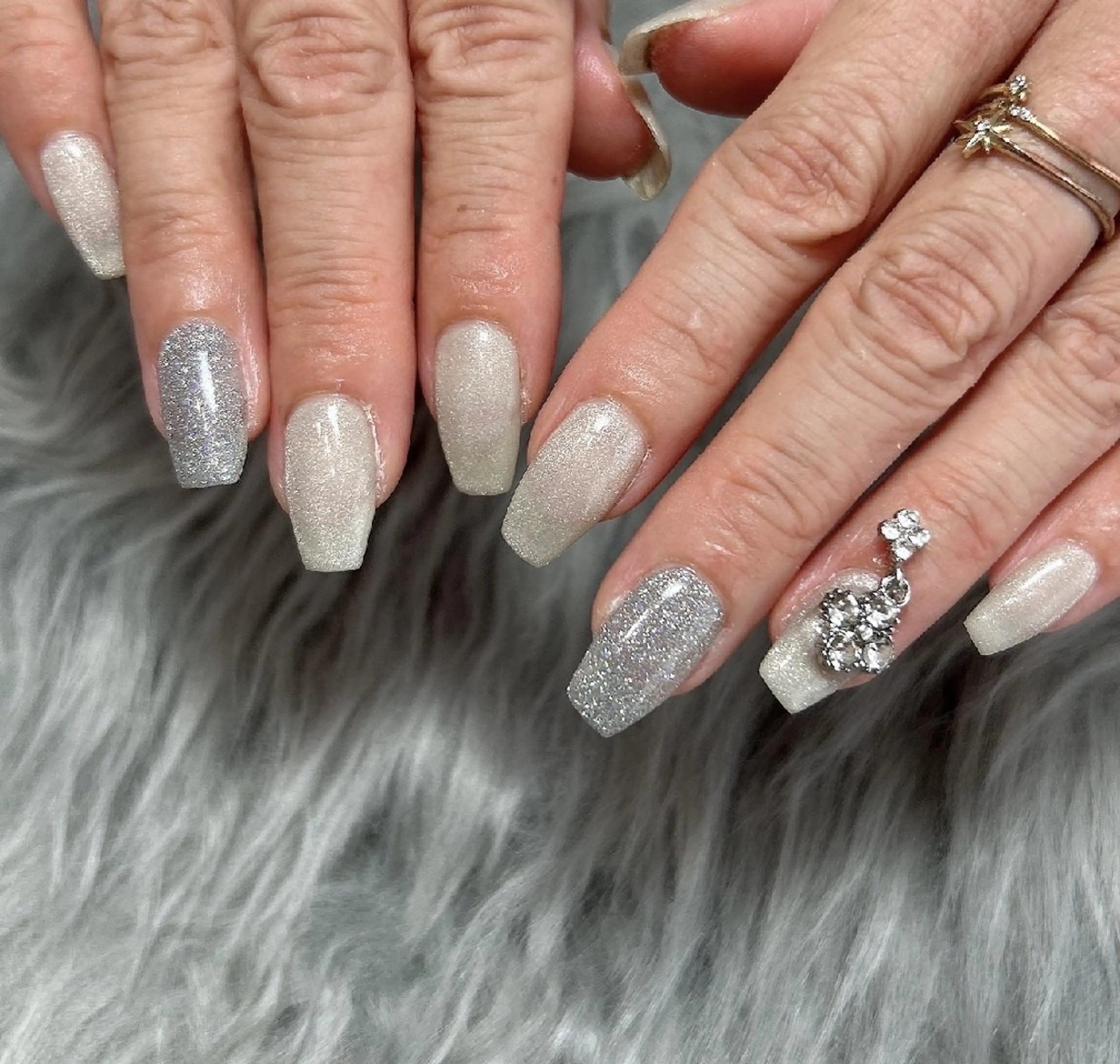 ネイル フラッシュネイル マグネットネイル ハンドネイル Jade nail所属・Jadenail  kokoroのネイルデザイン