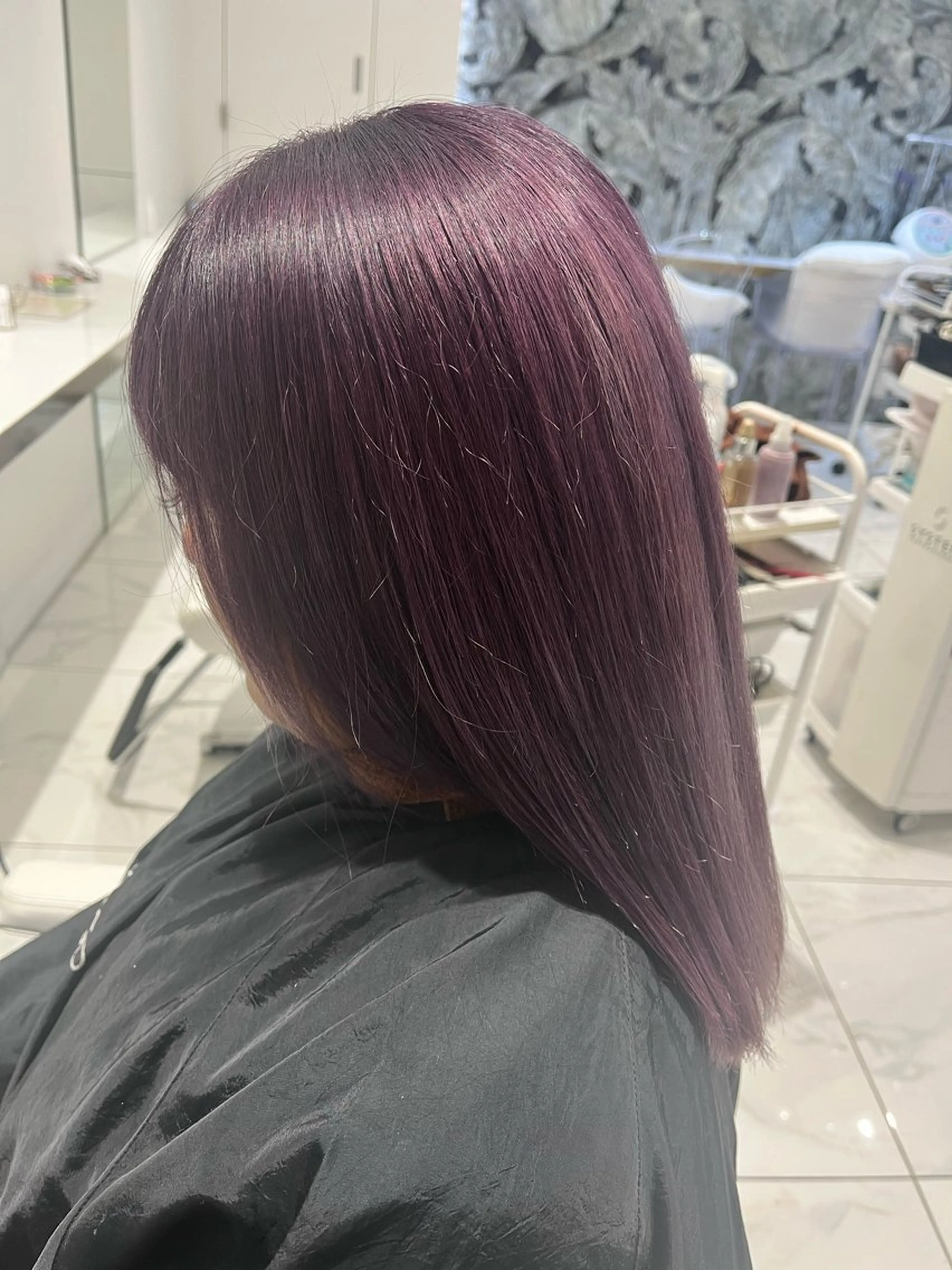 カラー ブリーチ ピンクカラー いろあそび所属・カットモデル無料✨ 募集中✂️みなみ♥️のヘアスタイル