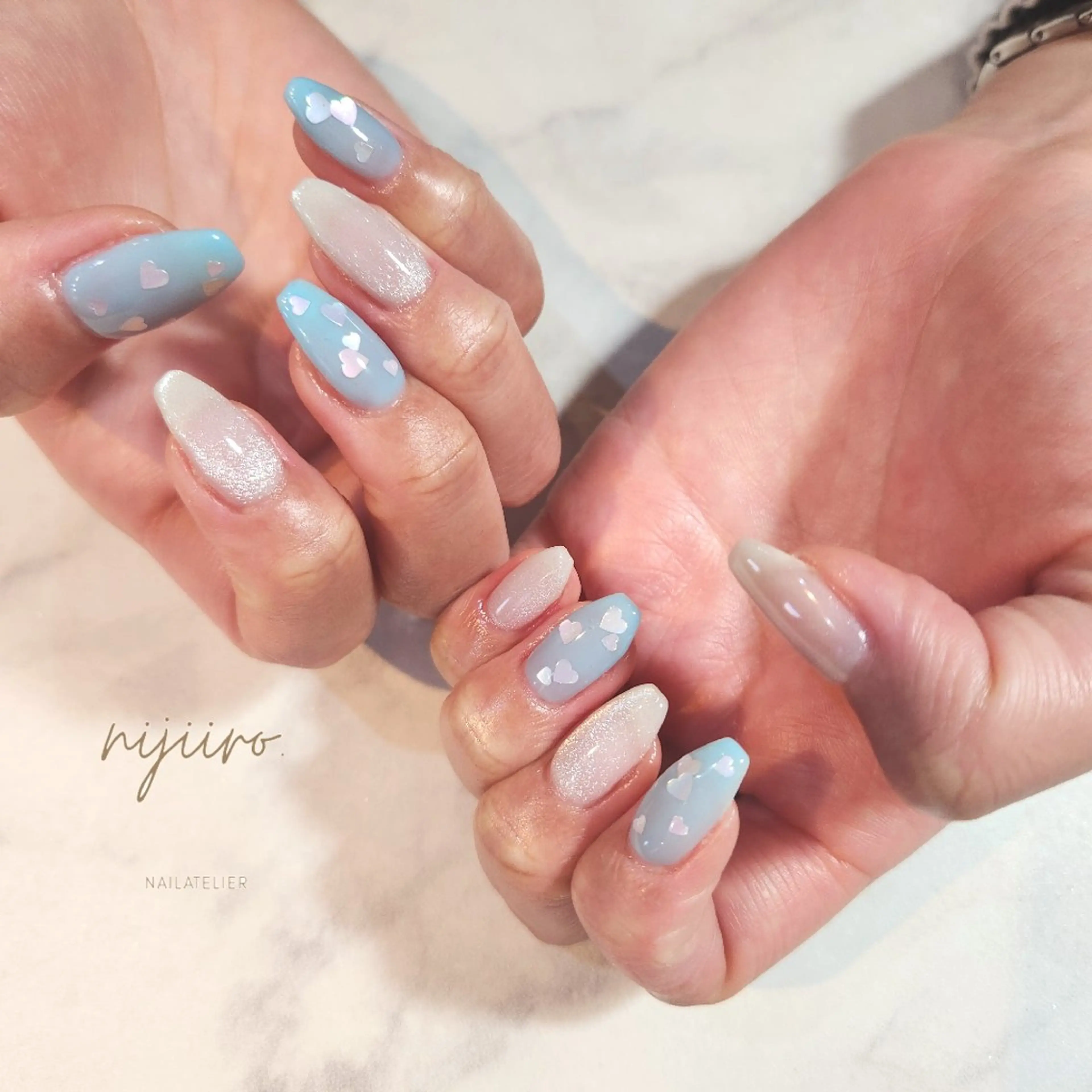 ネイル ハンドネイル nailatelier nijiiro.所属・nijiiro🌈 サトウのネイルデザイン