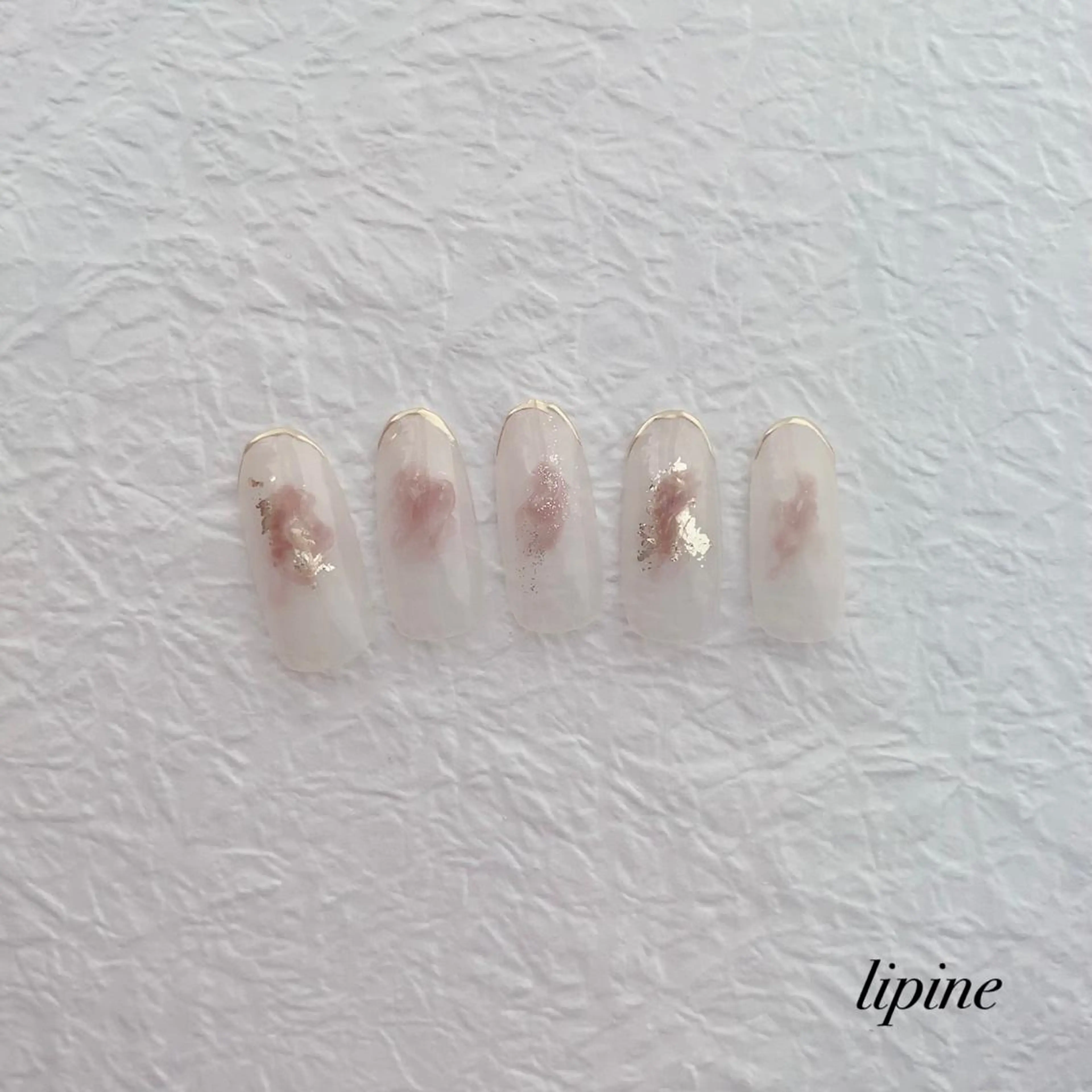 ネイル ニュアンスネイル ネイルサロン lipineのネイルデザイン