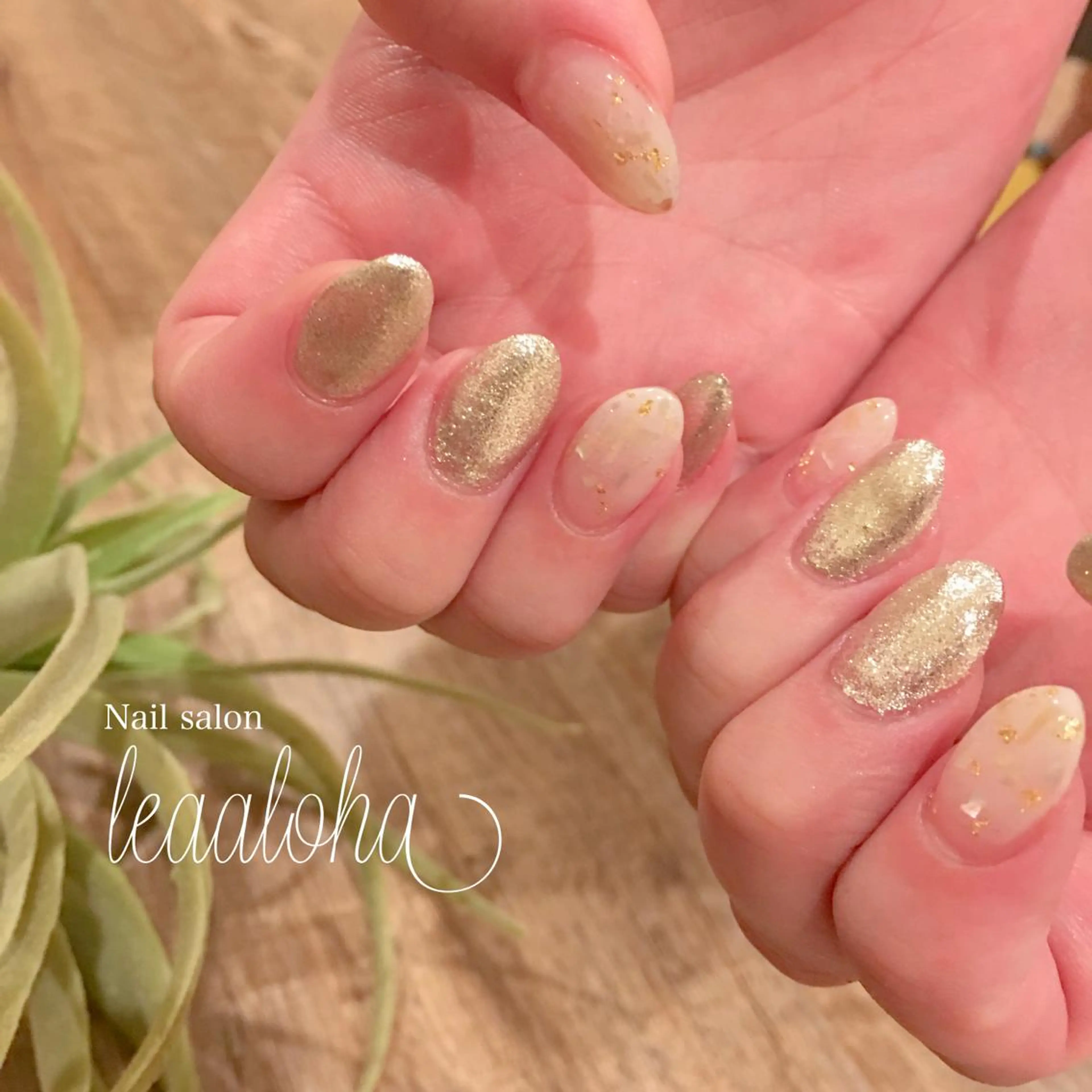 ネイル アートネイル ブラウン クリアネイル フットネイル ジェルネイル ハンドネイル フットネイル leaaloha byBROWN HAIR所属・レアアロハ宇都宮 /ネイル.メンズ脱毛のネイルデザイン