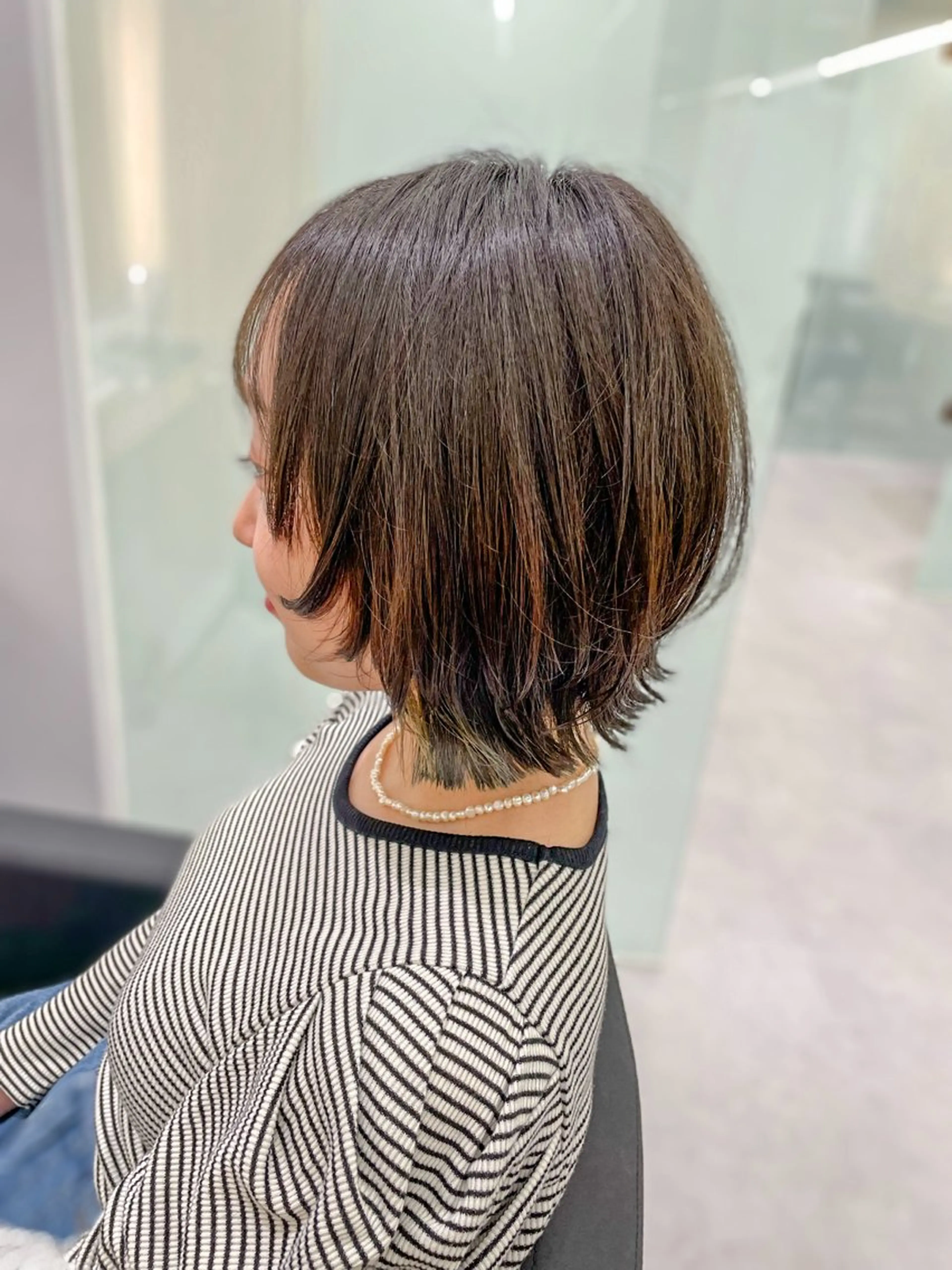 ショート カラー ボブ ウルフカット カット ヘアカラー トリートメント 中西 将🌈"たすく"のヘアスタイル